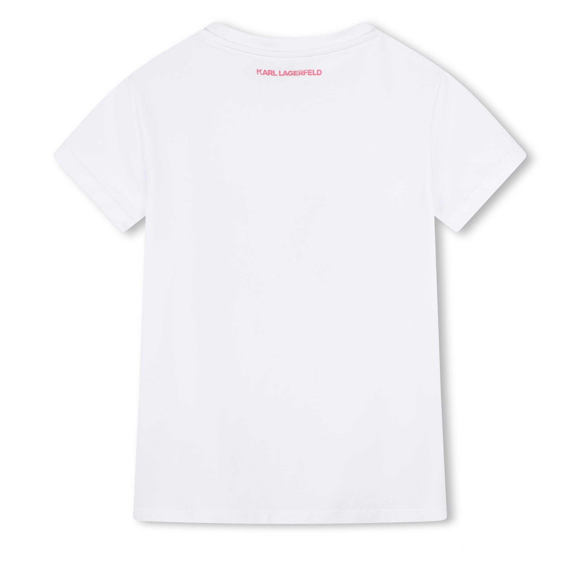 T-shirt met lovertjes KARL LAGERFELD KIDS Voor