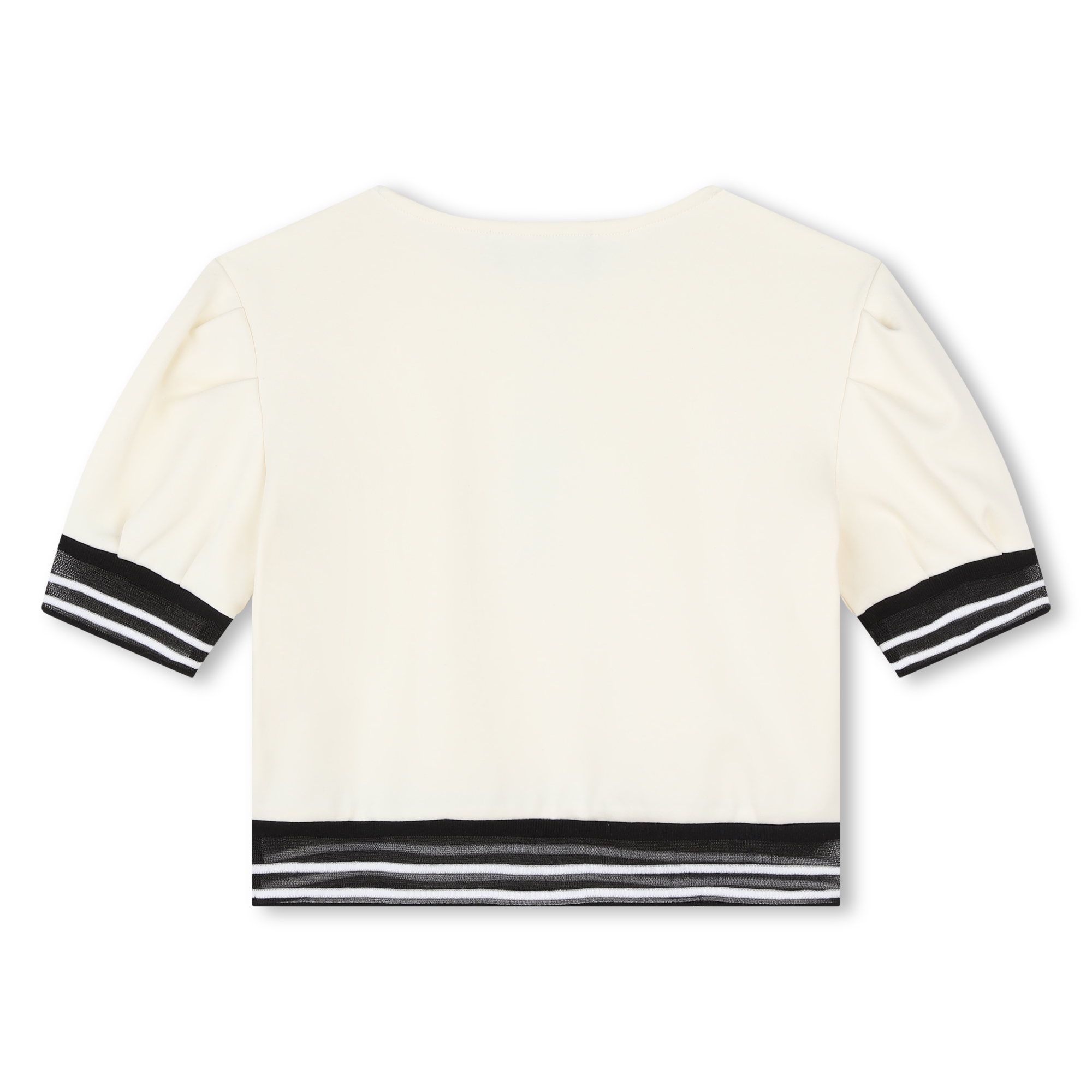 Top avec fausse cravate KARL LAGERFELD KIDS pour FILLE