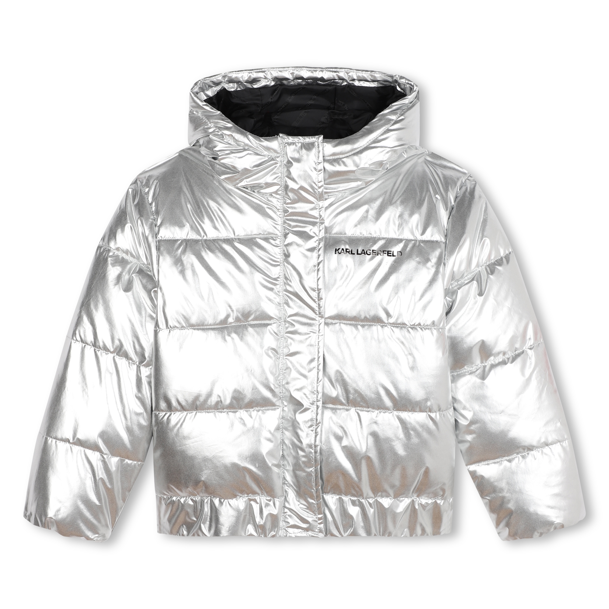 Plumas impermeable metalizado KARL LARGERFELD KIDS para NIÑA