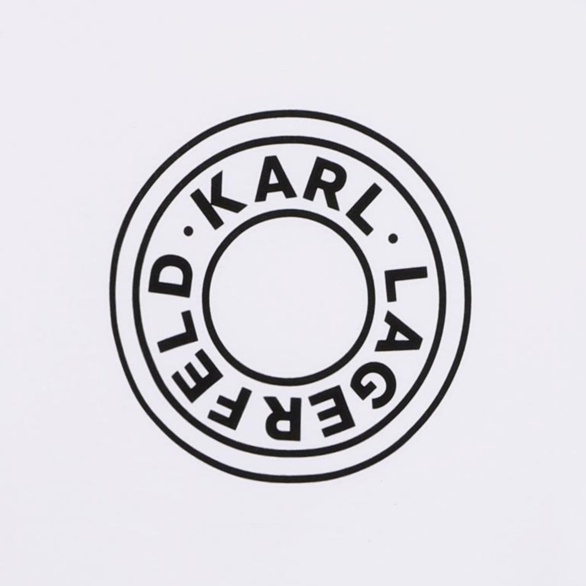 T-shirt in cotone KARL LAGERFELD KIDS Per RAGAZZO