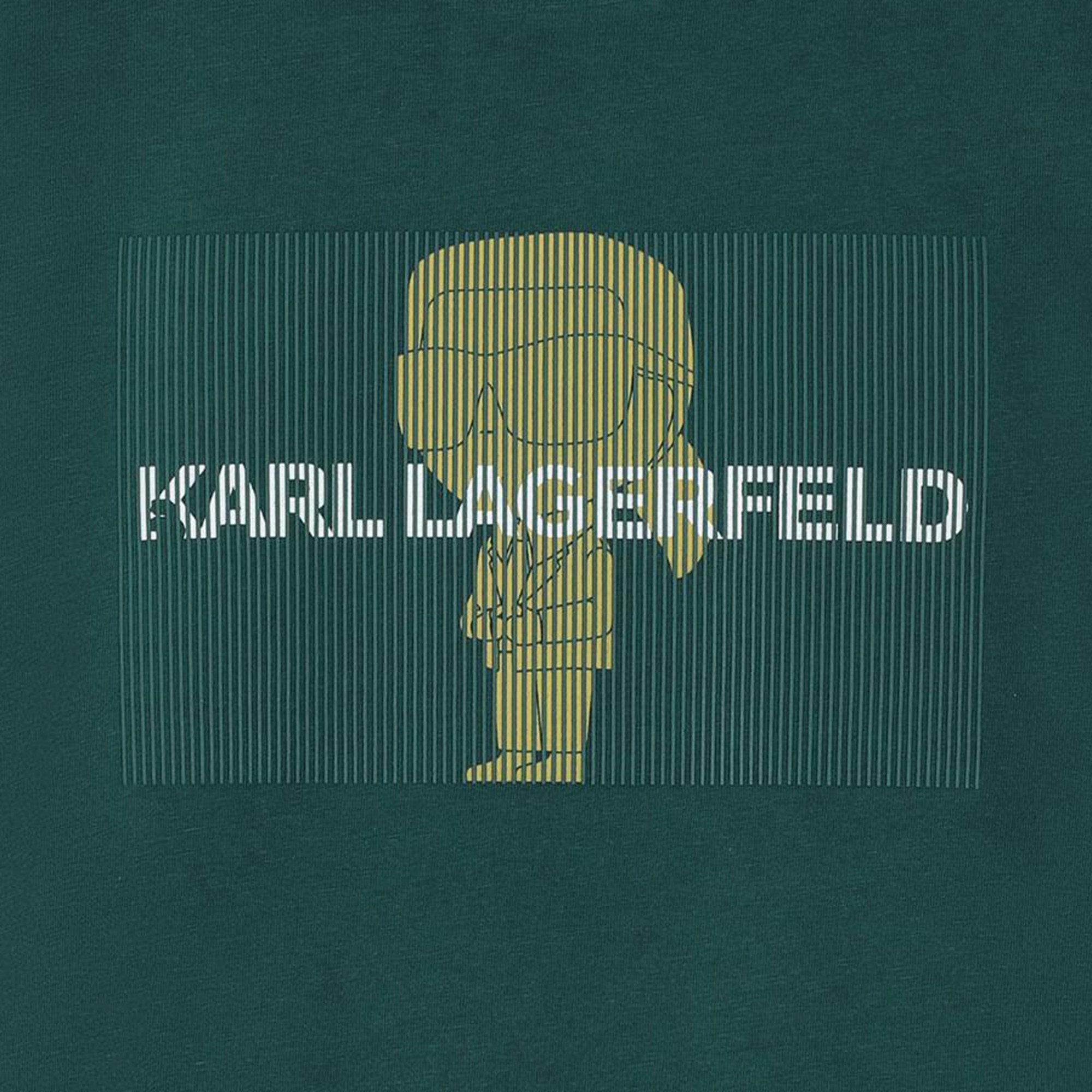 Camiseta algodón y manga corta KARL LARGERFELD KIDS para NIÑO