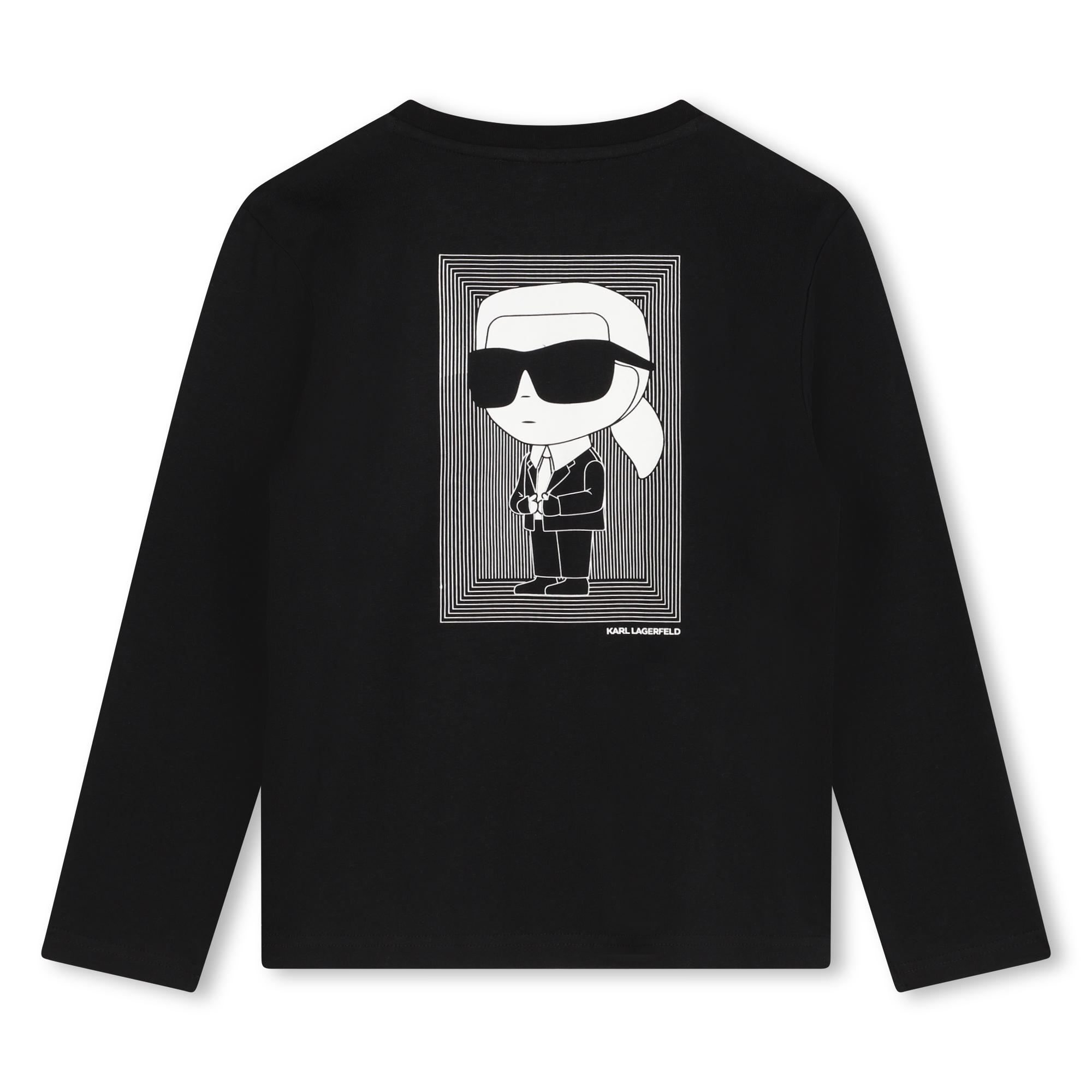 T-shirt  manches longues KARL LAGERFELD KIDS pour GARCON