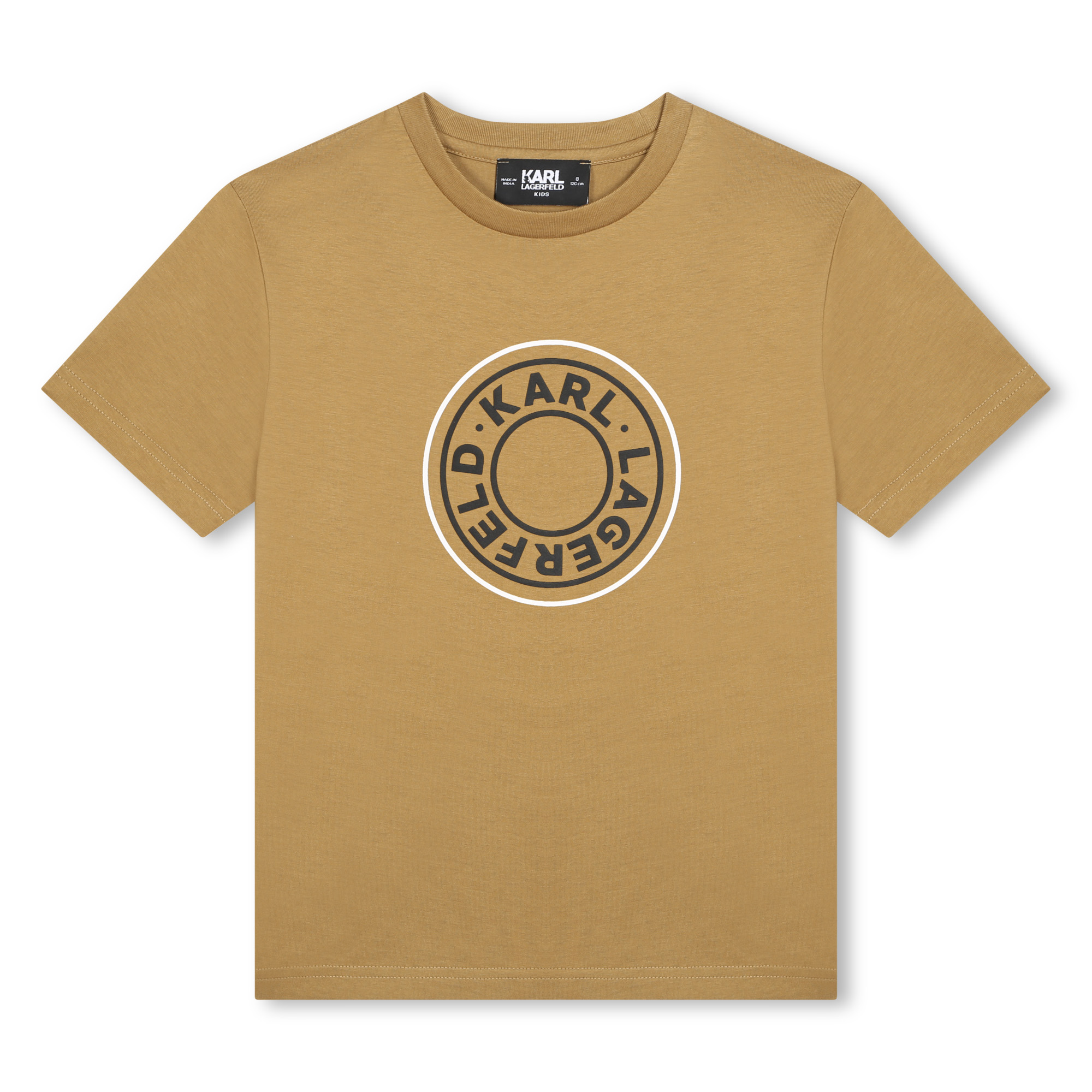 T-shirt met logo en korte mouw KARL LAGERFELD KIDS Voor
