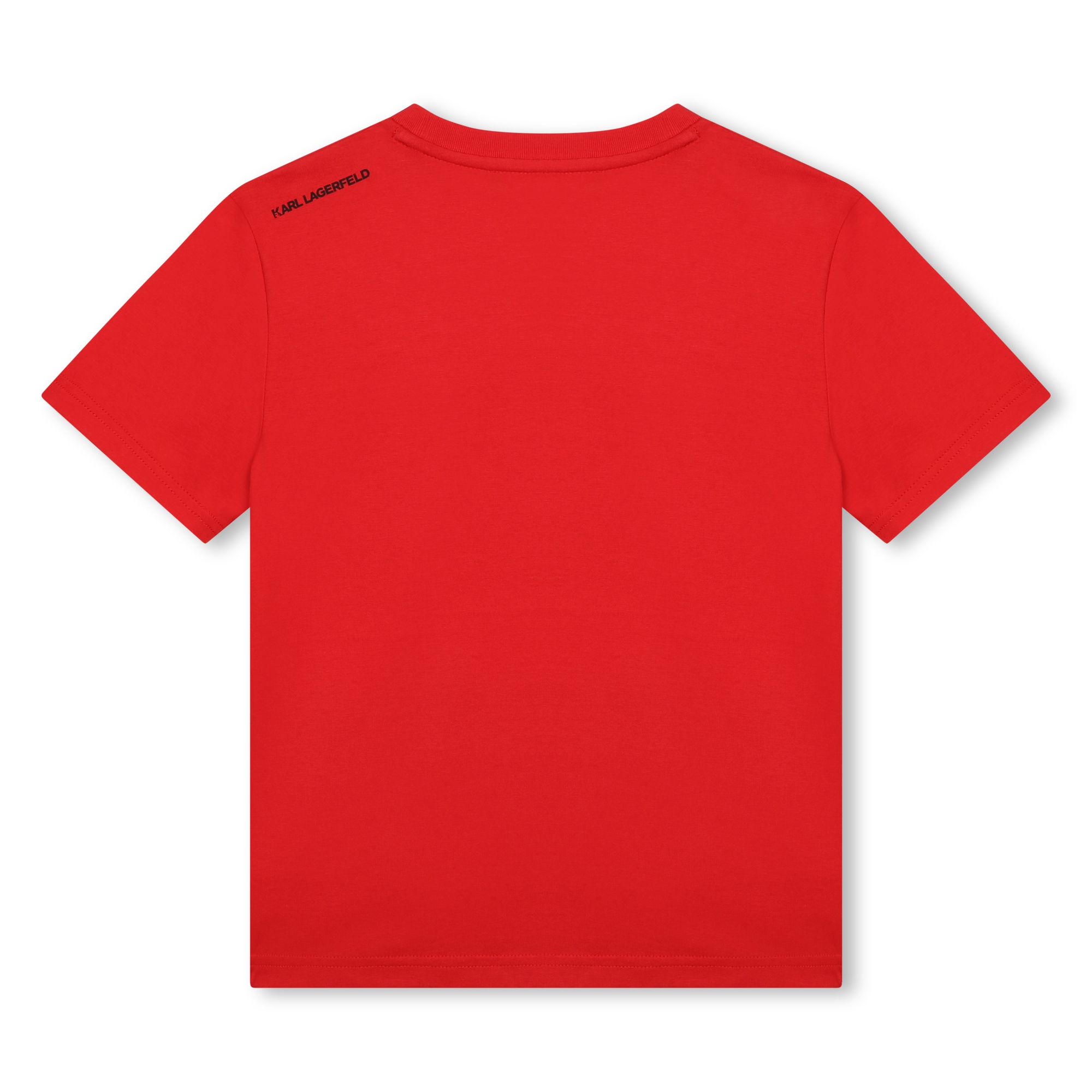 Short-sleeved logo T-shirt KARL LAGERFELD KIDS for BOY