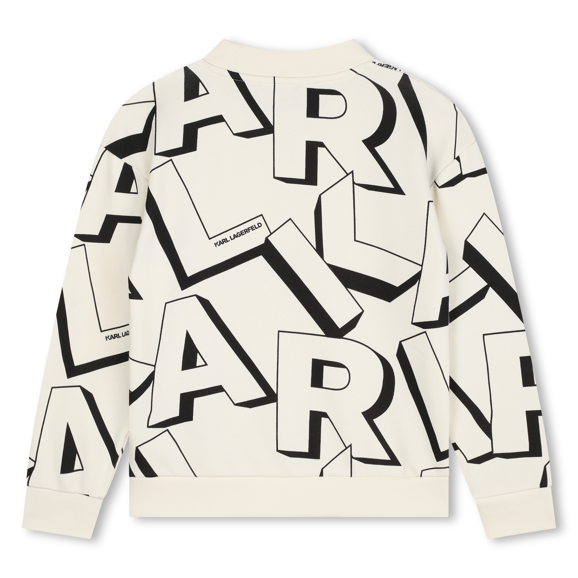 Sweat-shirt molletonné imprimé KARL LAGERFELD KIDS pour GARCON