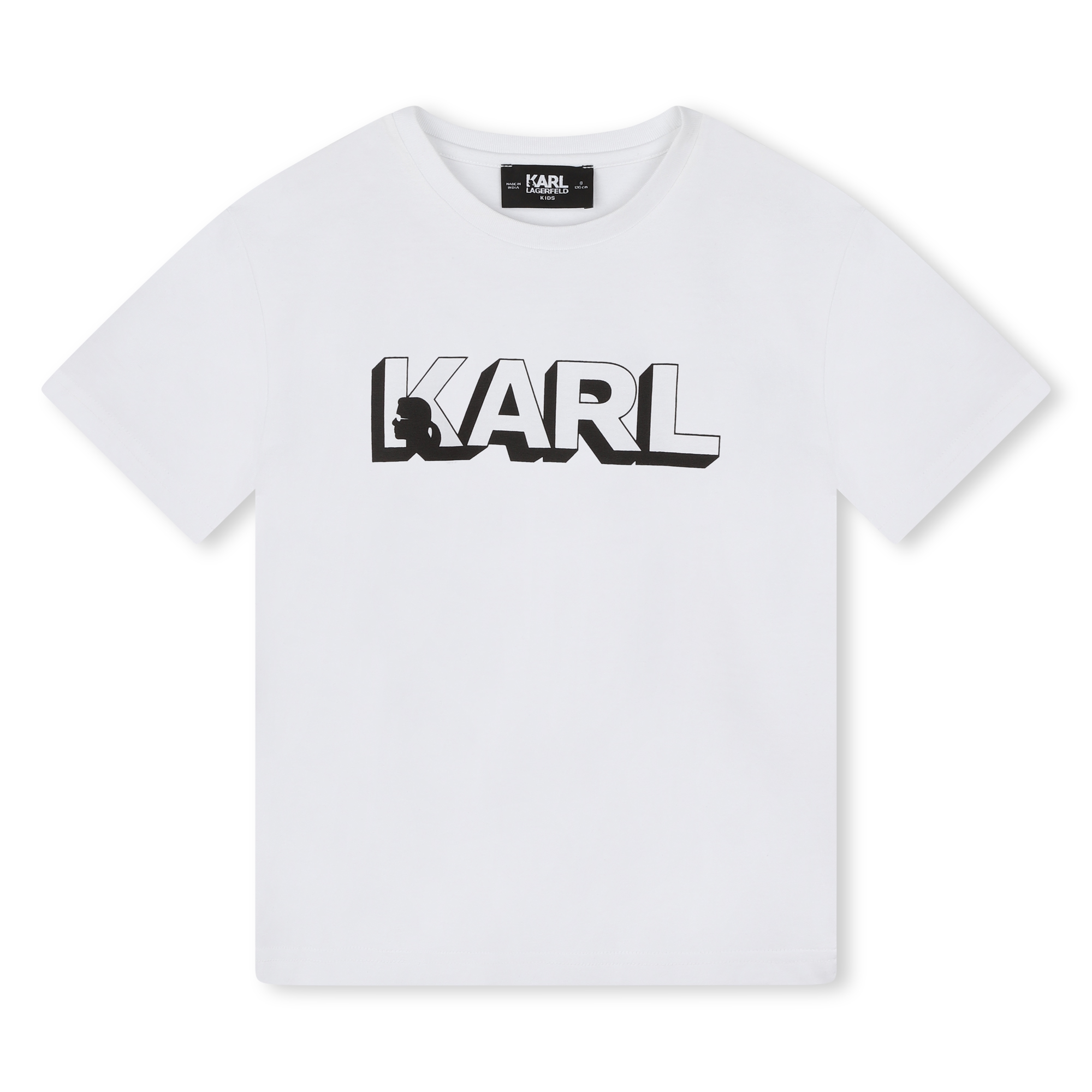 T-shirt maniche corte cotone KARL LAGERFELD KIDS Per RAGAZZO