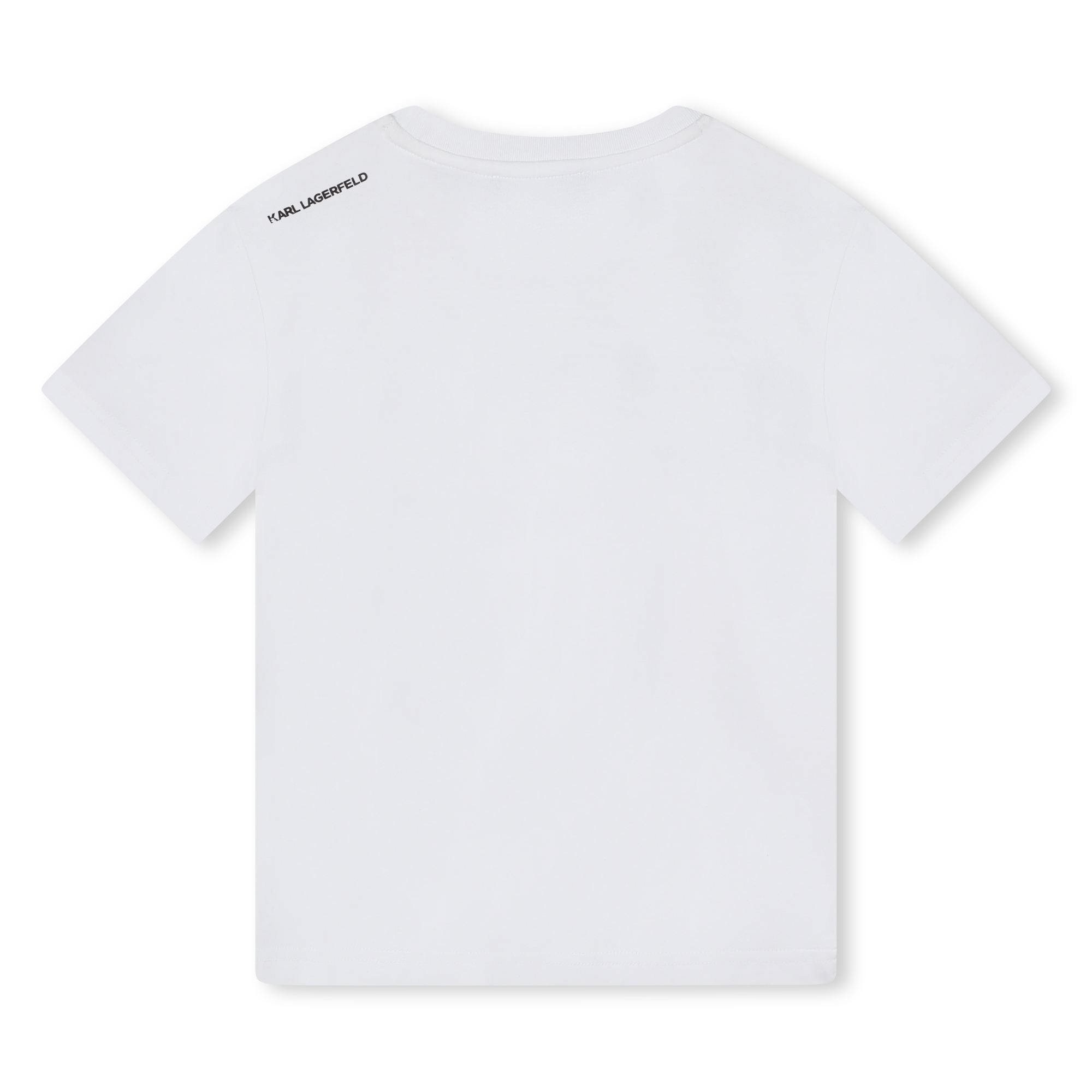 Short-sleeved cotton T-shirt KARL LAGERFELD KIDS for BOY