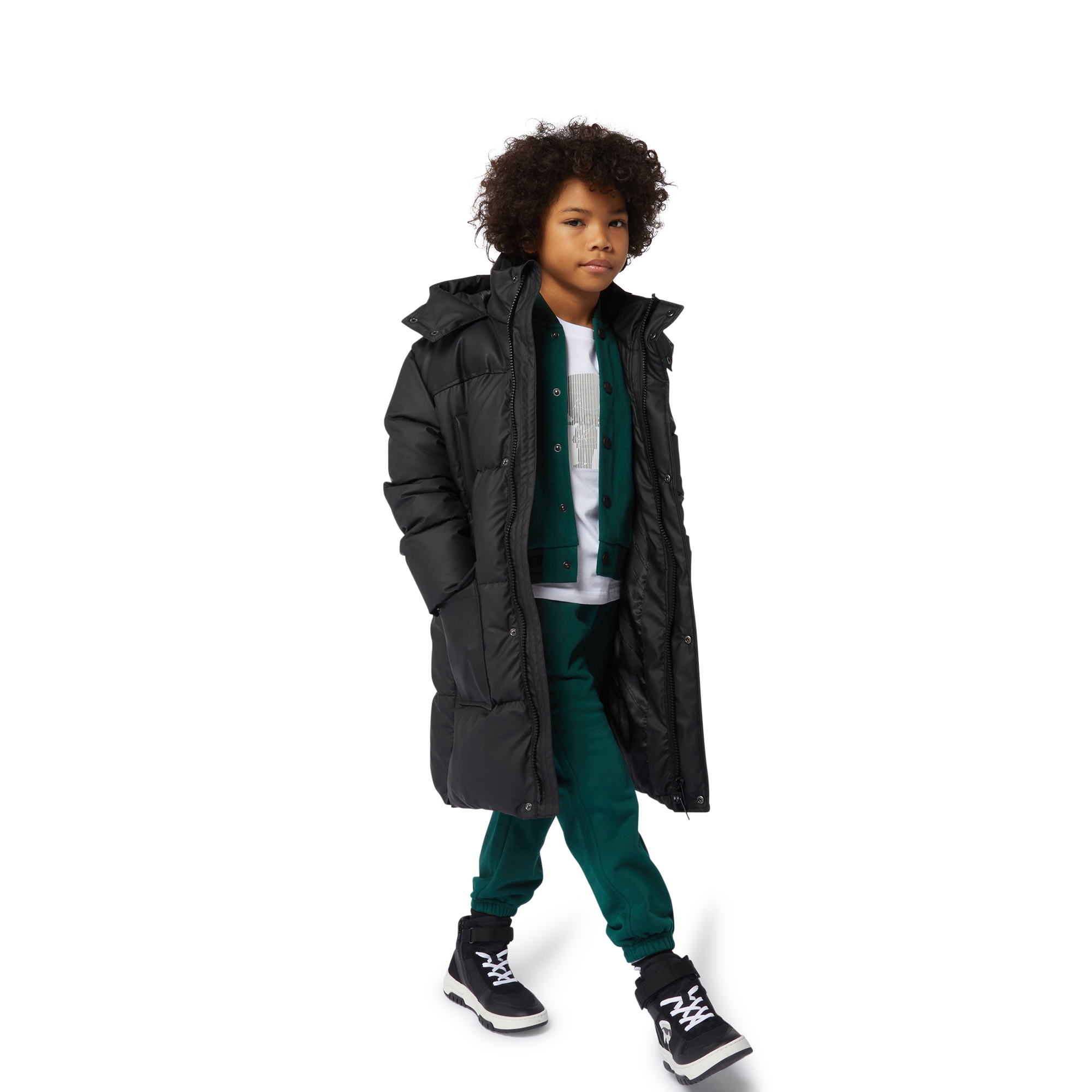 Bomber in felpa KARL LAGERFELD KIDS Per RAGAZZO