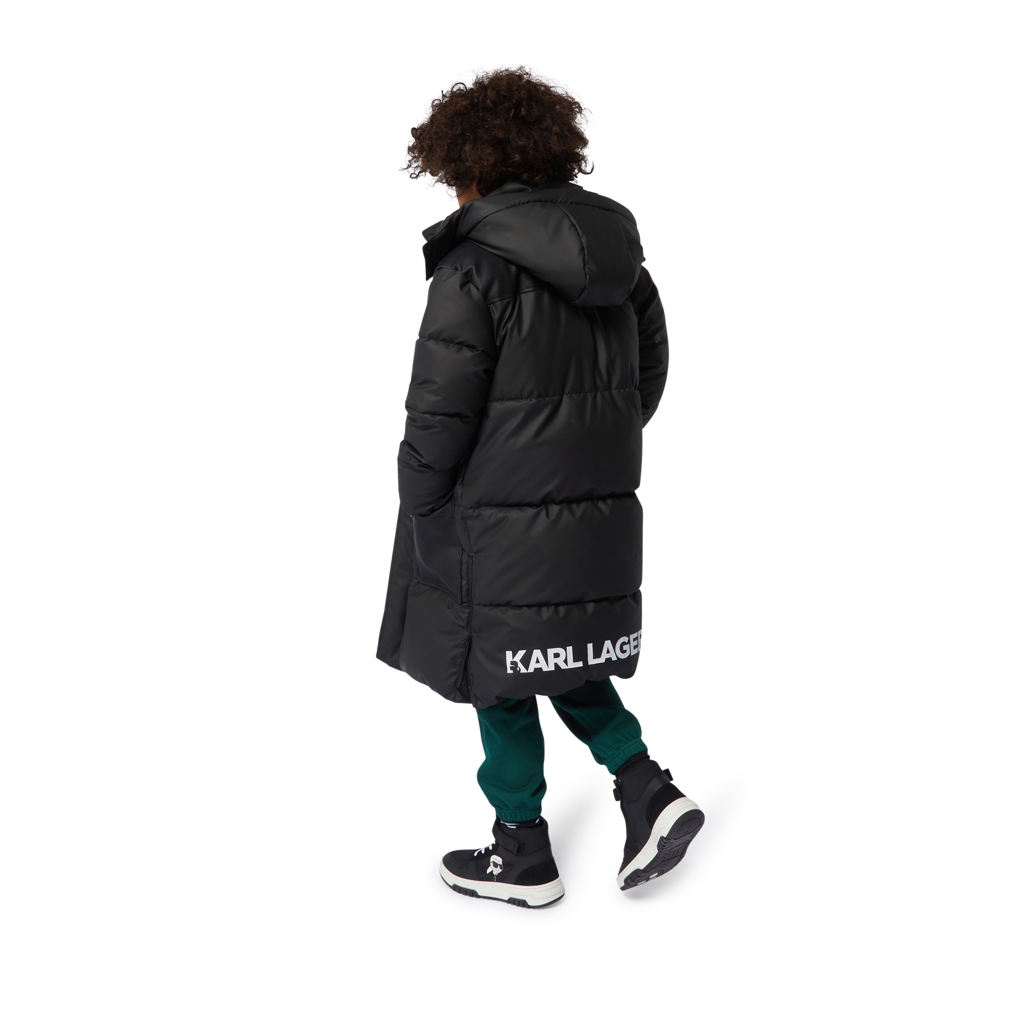 Fleece joggingbroek KARL LAGERFELD KIDS Voor