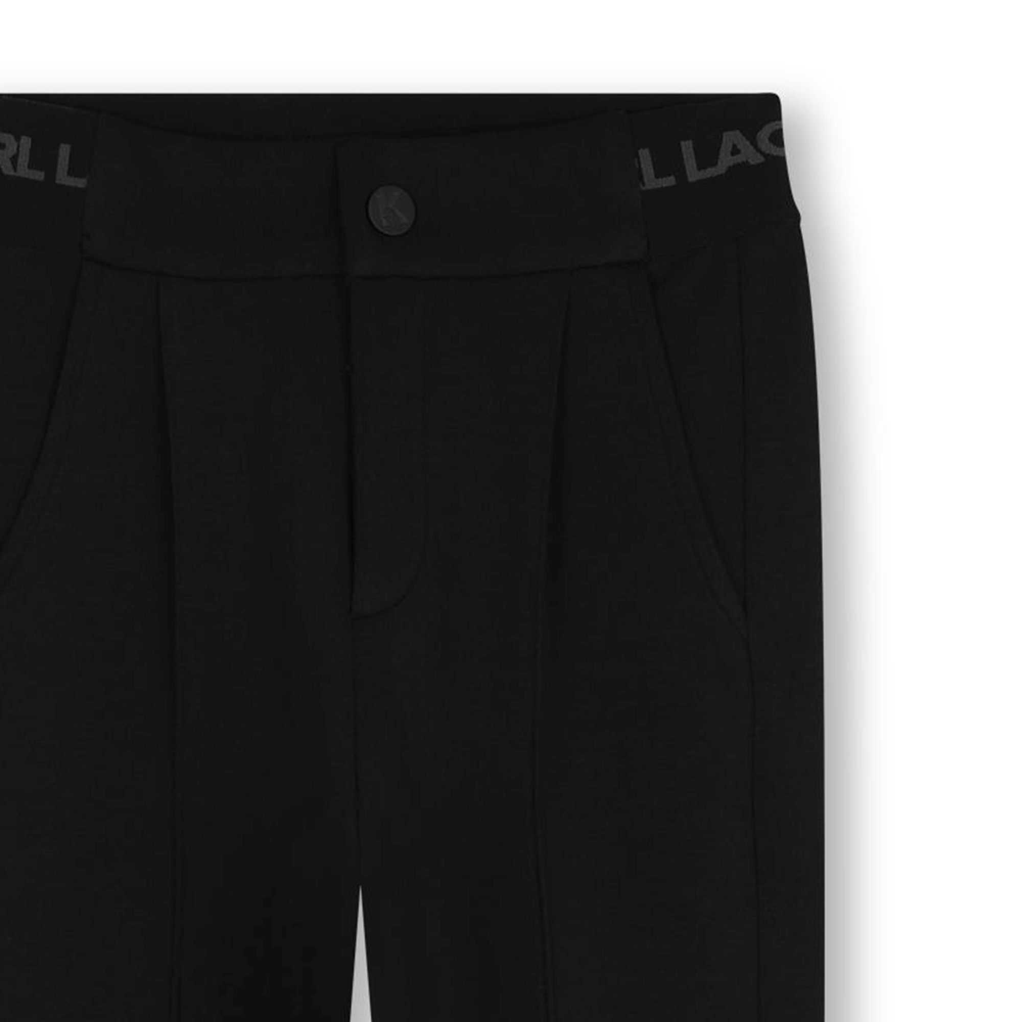 Press-stud jogging bottoms KARL LAGERFELD KIDS for BOY