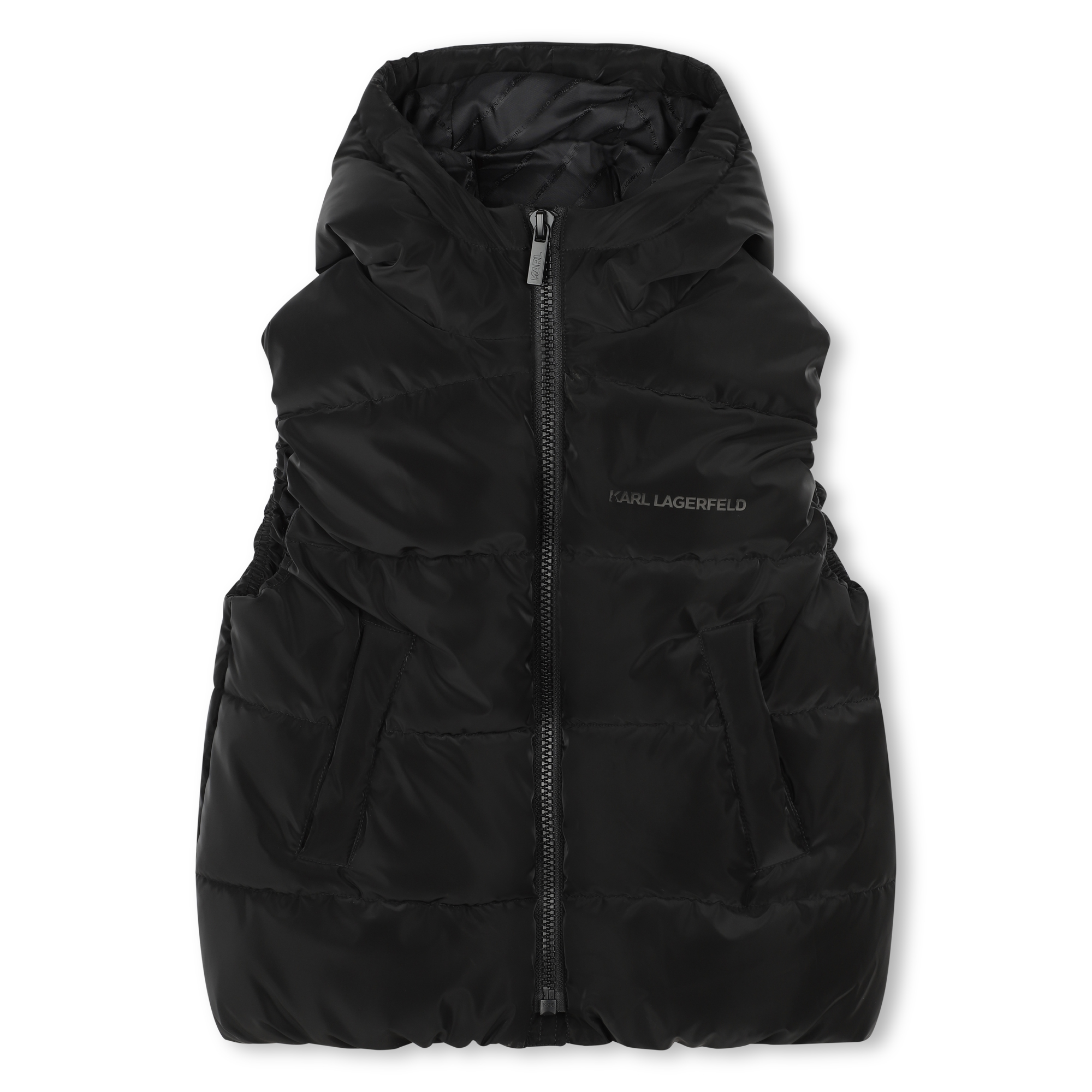 Mouwloze anorak met capuchon KARL LAGERFELD KIDS Voor