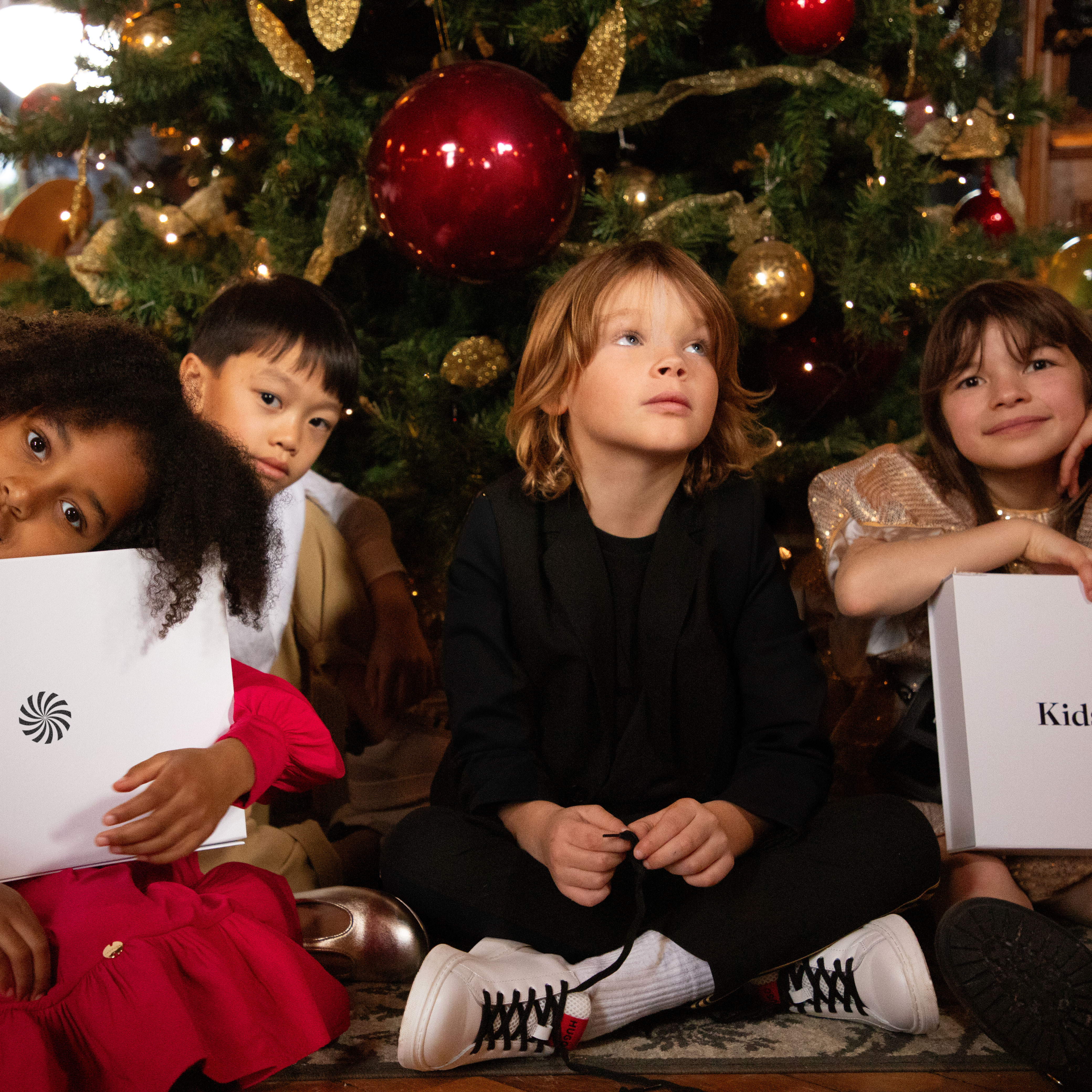 Veste de cérémonie avec bandes KARL LAGERFELD KIDS pour GARCON