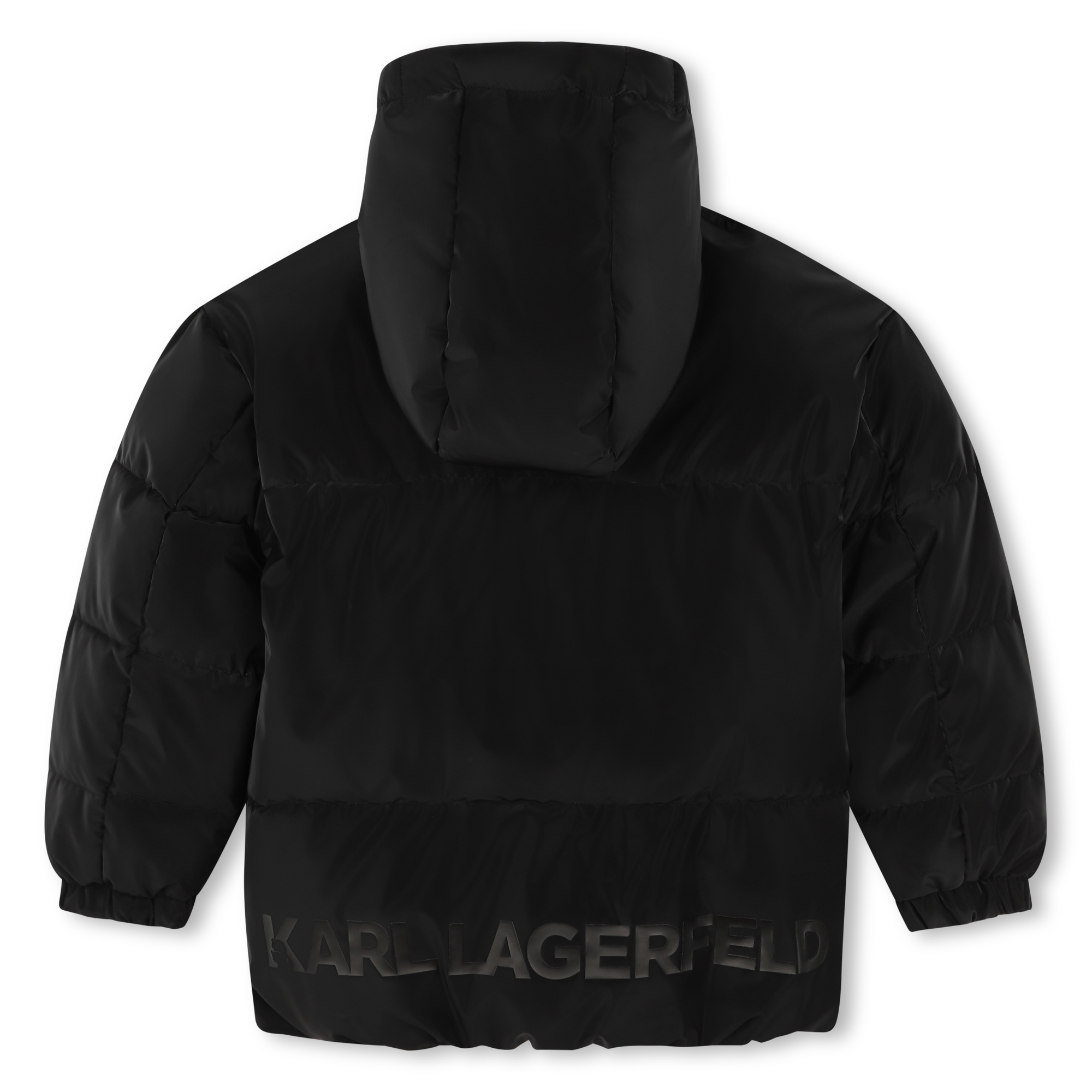 Waterdichte anorak capuchon KARL LAGERFELD KIDS Voor