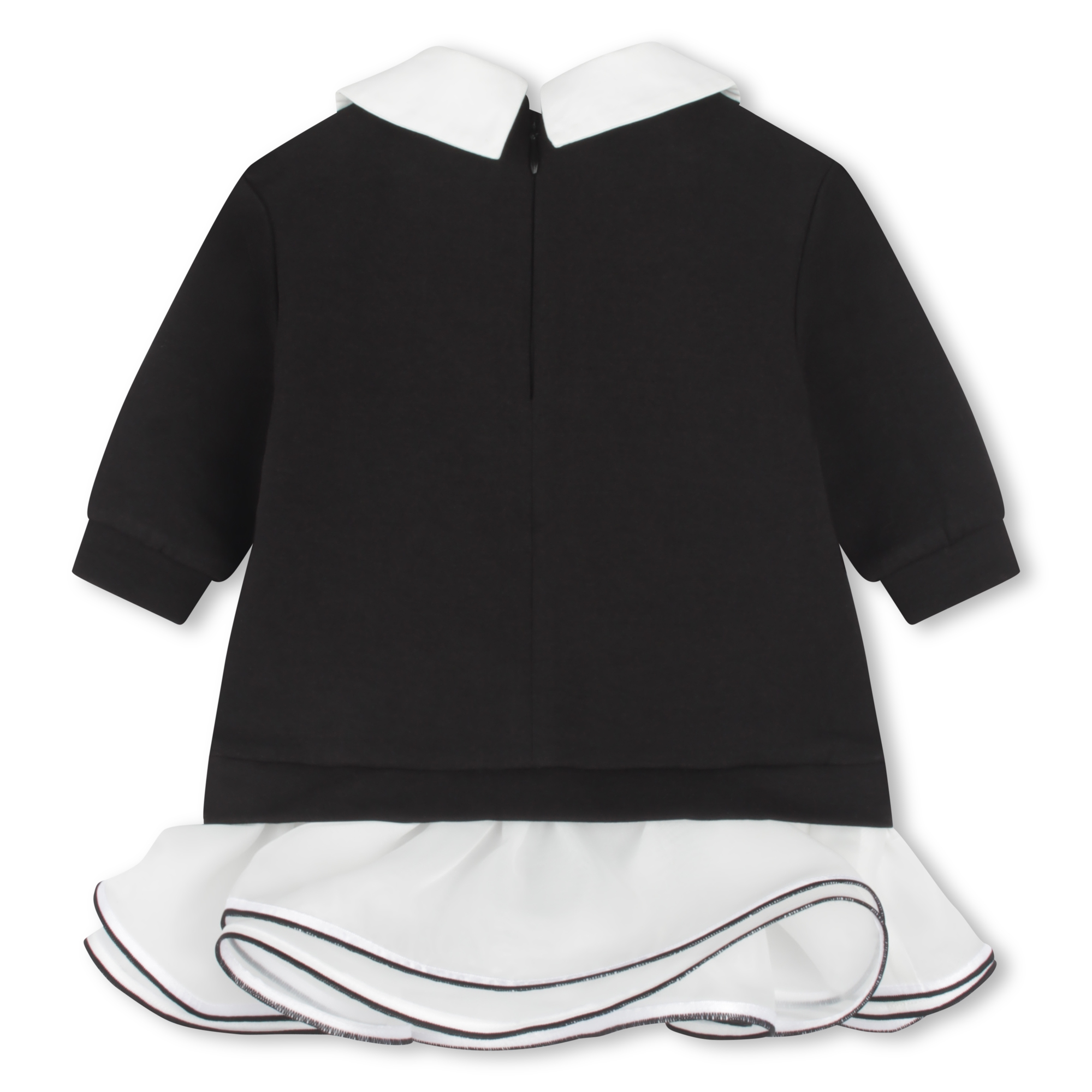 Jurk met tutu en lage taille KARL LAGERFELD KIDS Voor