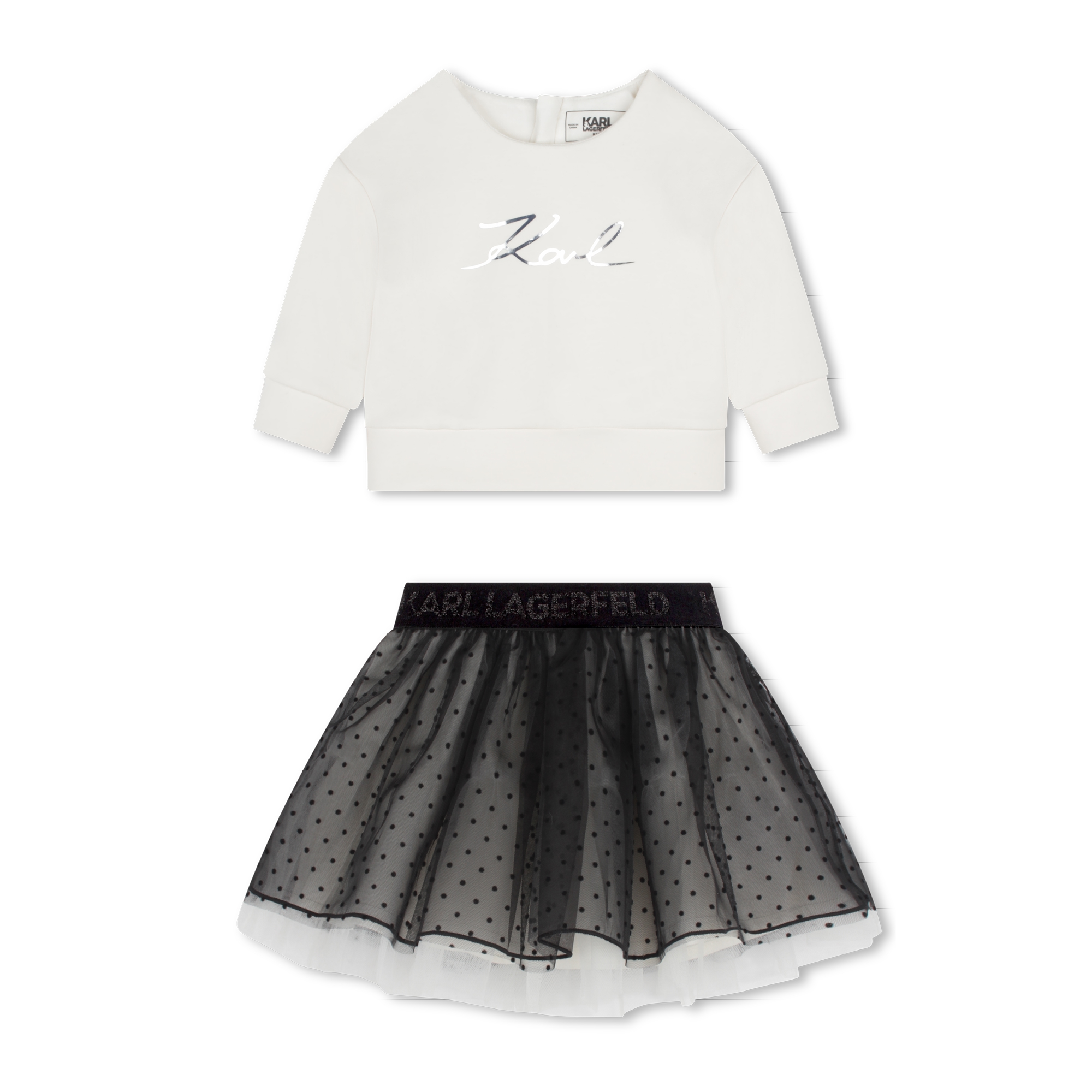 Party outfit KARL LAGERFELD KIDS for GIRL