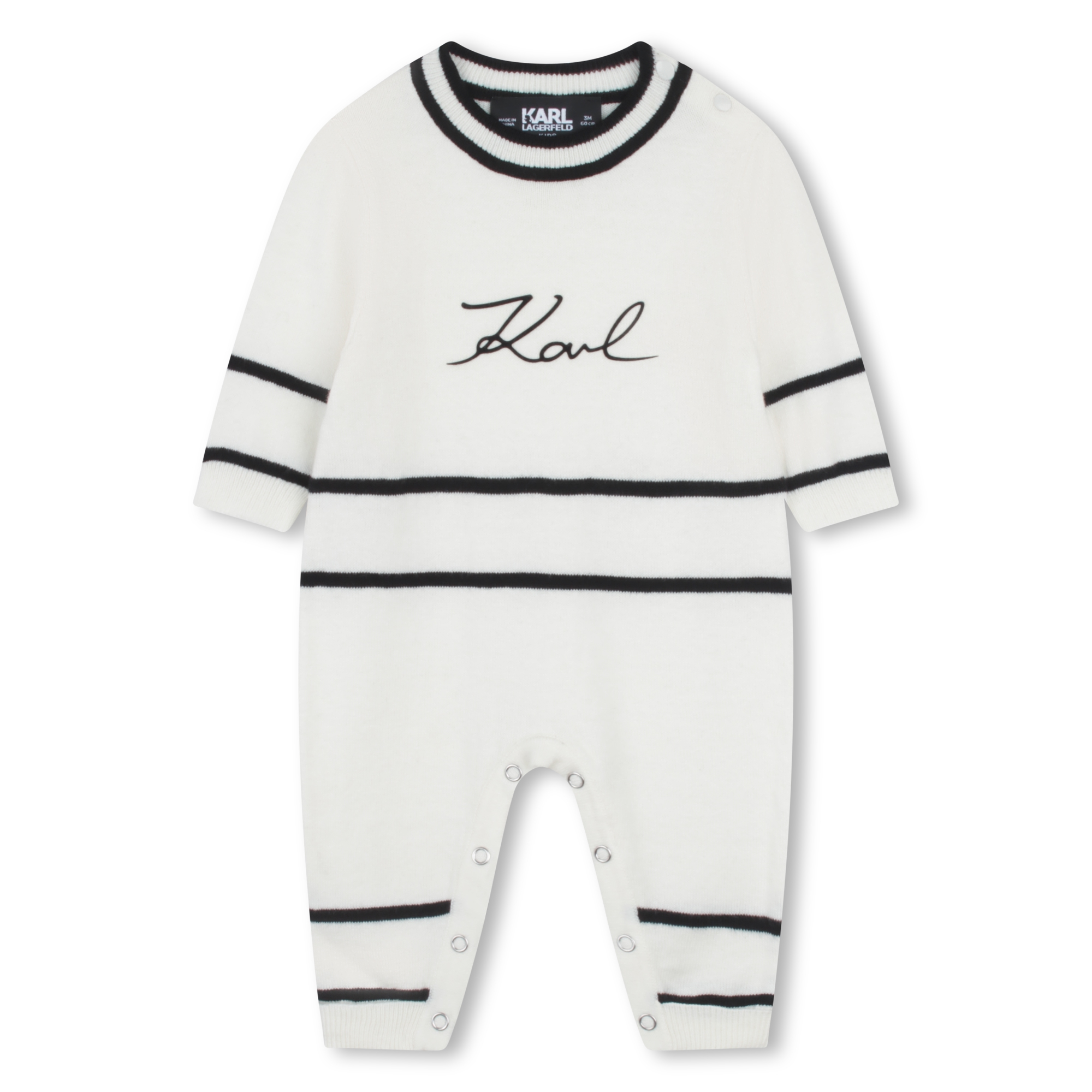 Tutina in cotone e cachemire KARL LAGERFELD KIDS Per BAMBINA