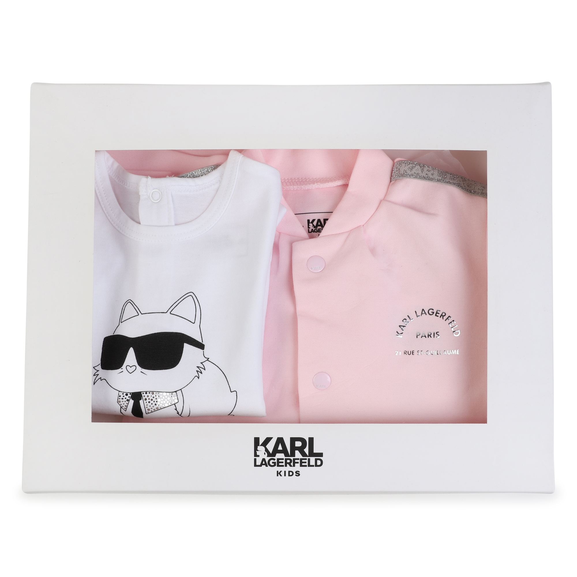 Tracksuit set KARL LAGERFELD KIDS for GIRL