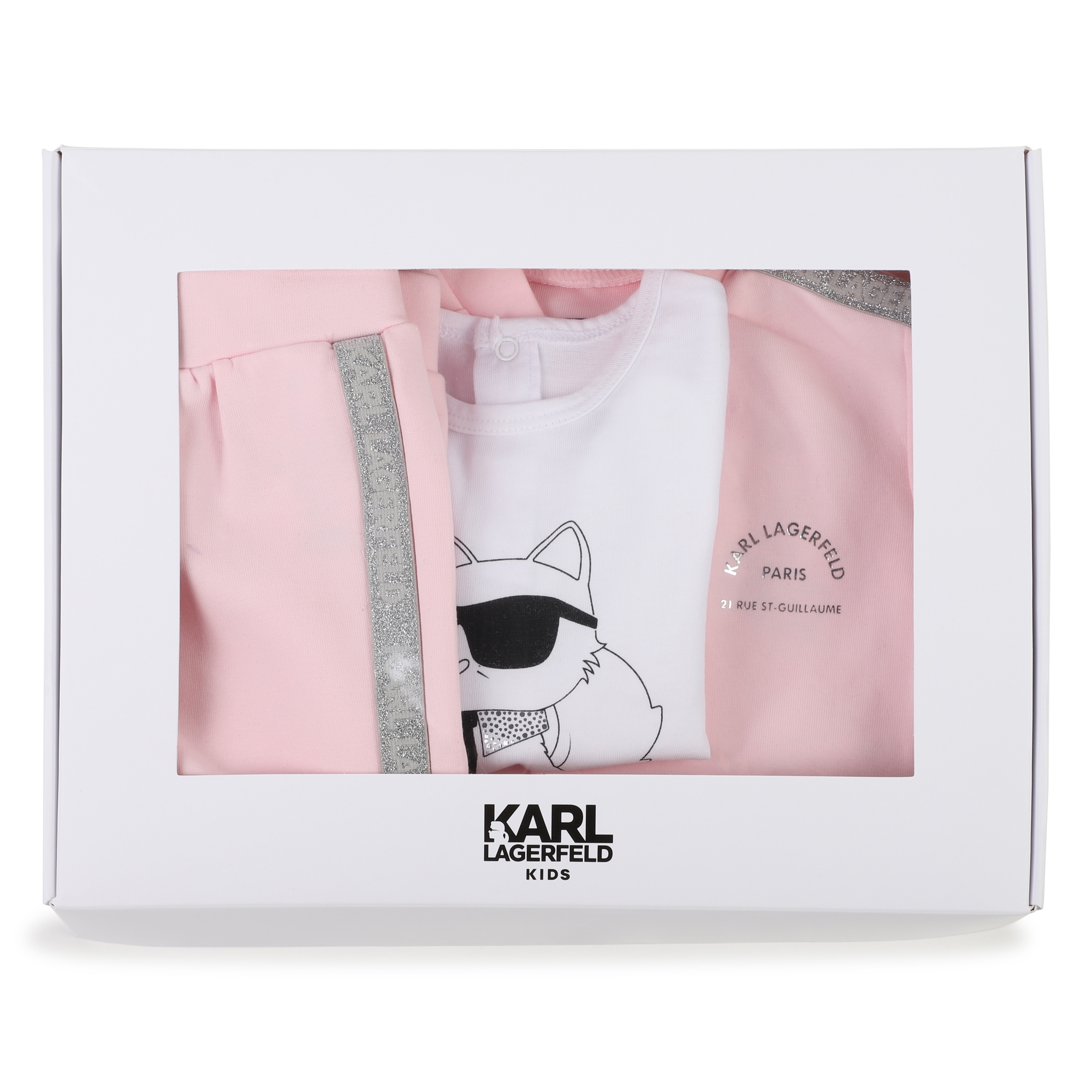 Tracksuit set KARL LAGERFELD KIDS for GIRL