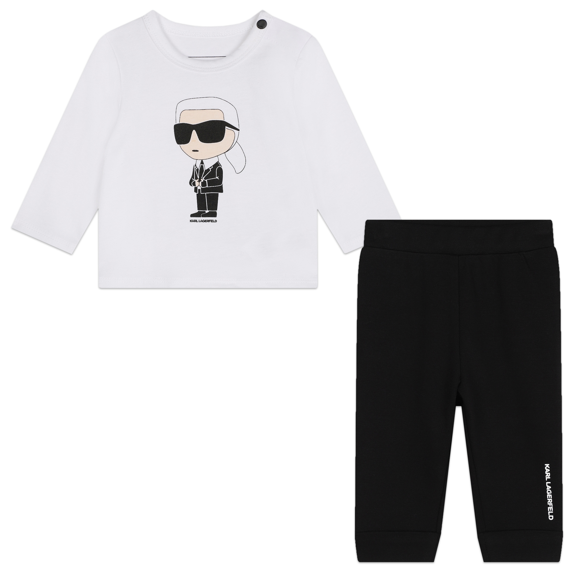 Conjunto camiseta y pantalón KARL LARGERFELD KIDS para NIÑO