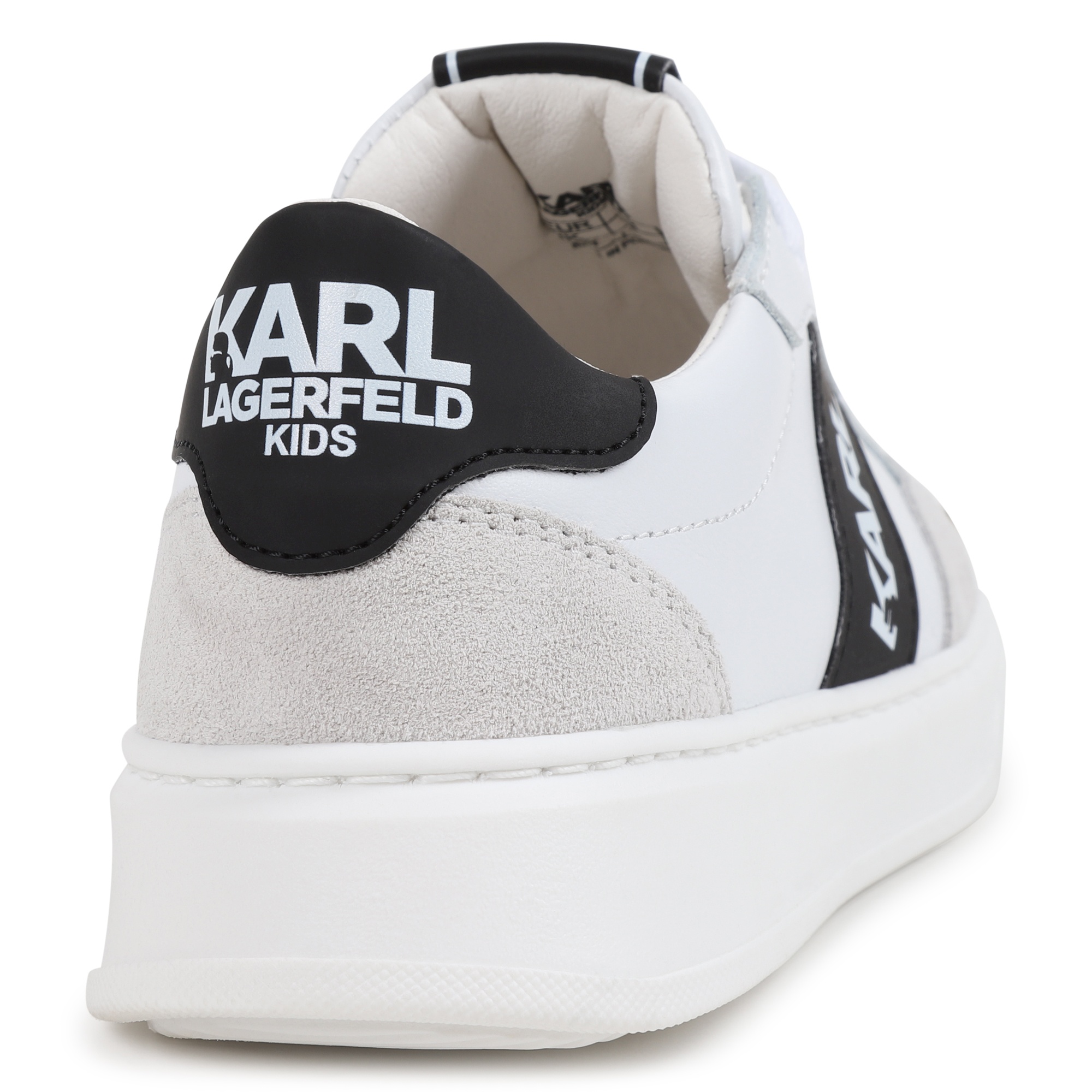 Low-Sneaker aus Leder KARL LAGERFELD KIDS Für JUNGE