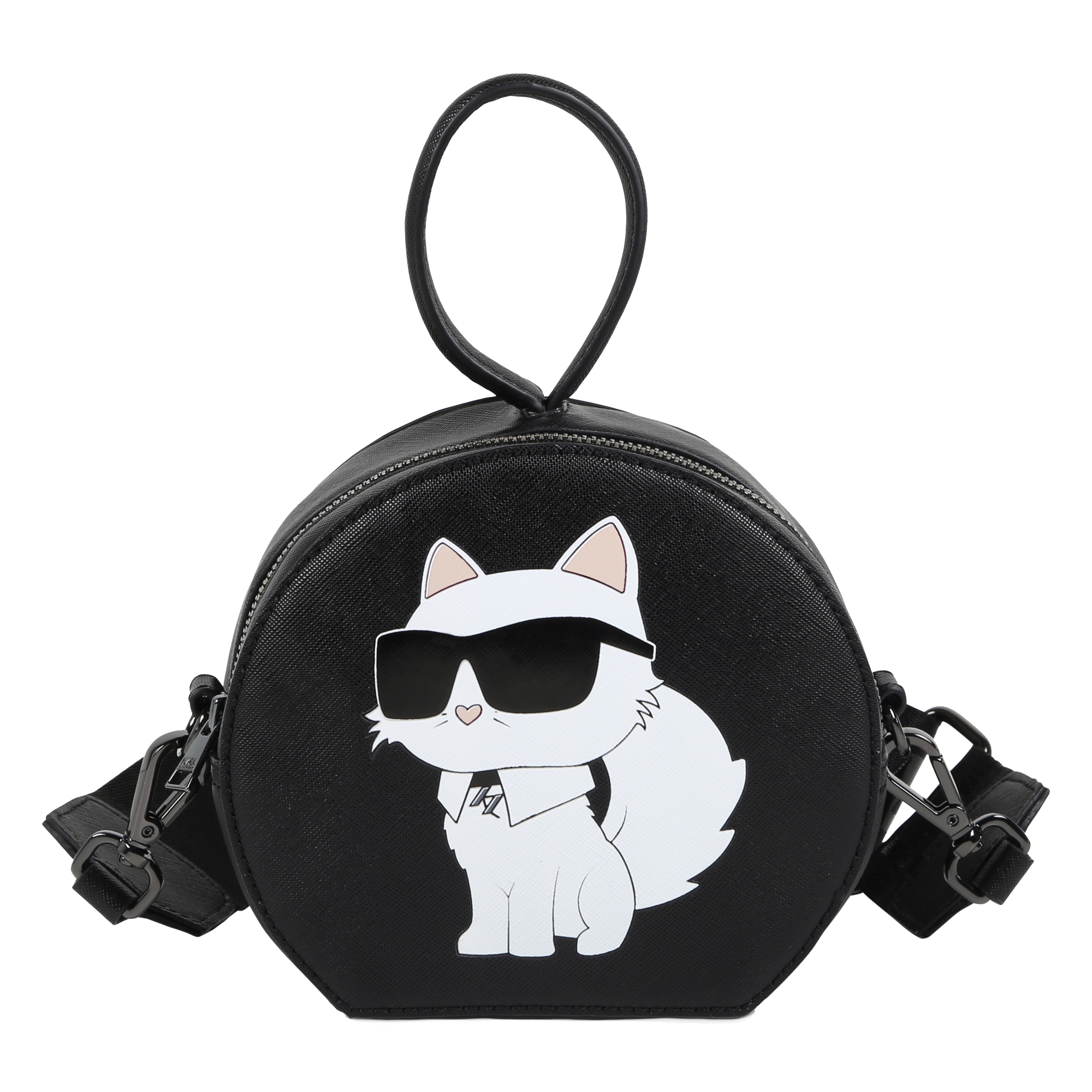 Round handbag KARL LAGERFELD KIDS for GIRL