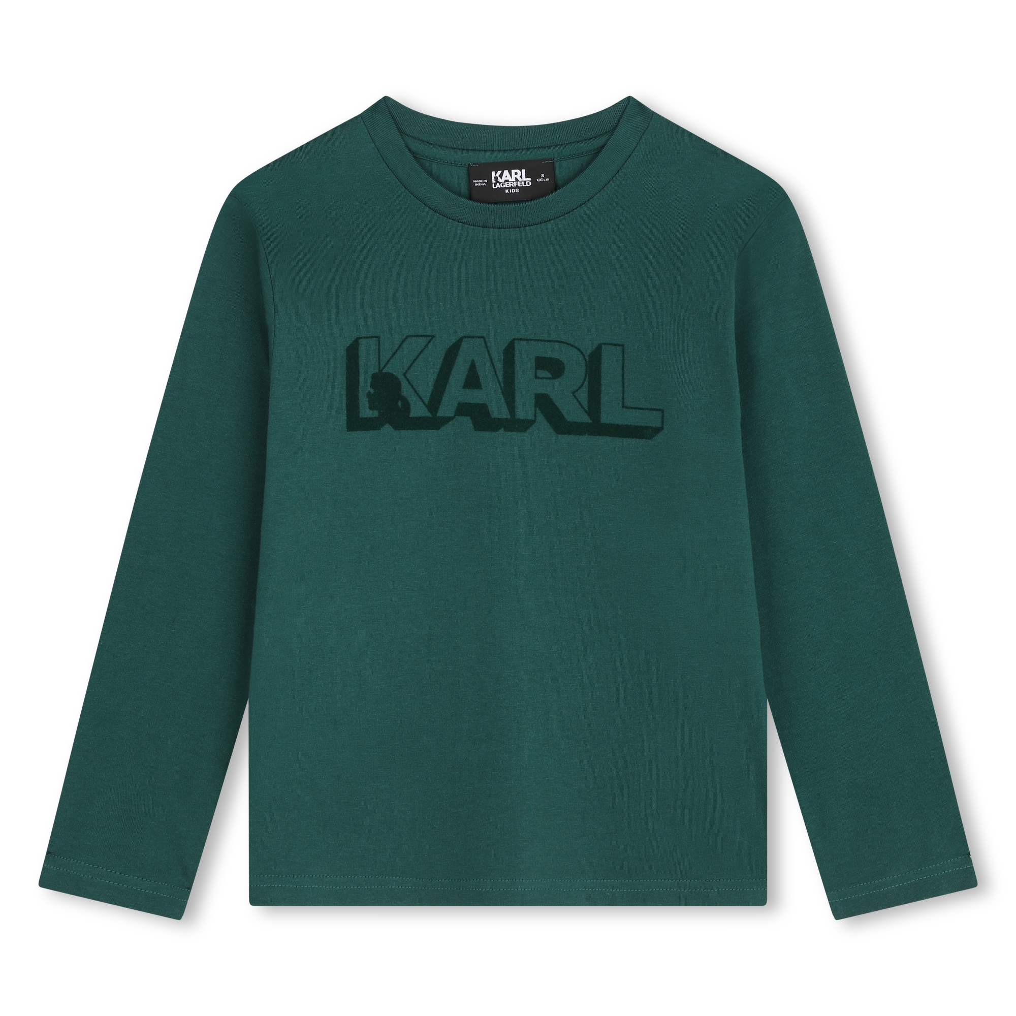 Long-sleeved T-shirt KARL LAGERFELD KIDS for BOY