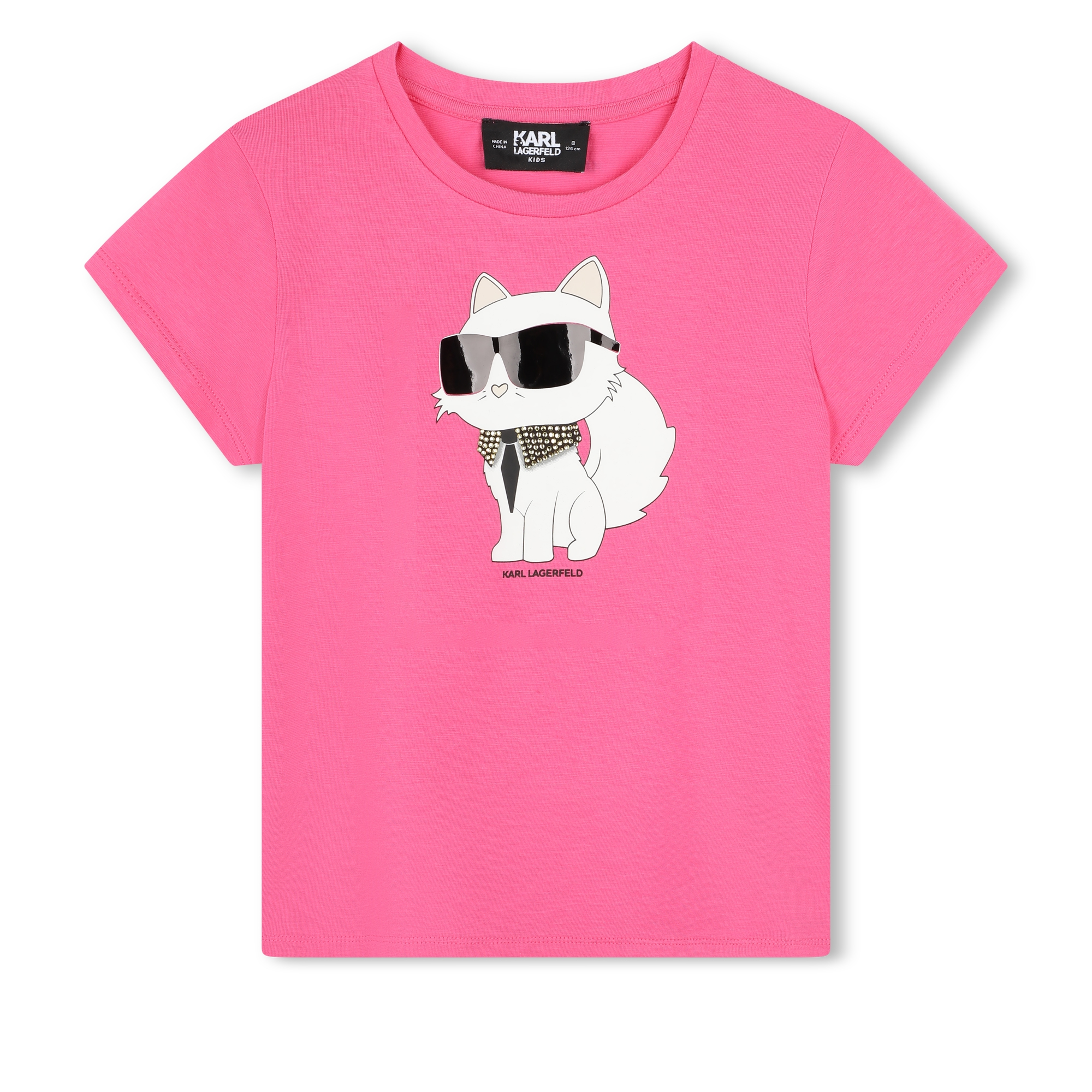 T-shirt met korte mouwen KARL LAGERFELD KIDS Voor