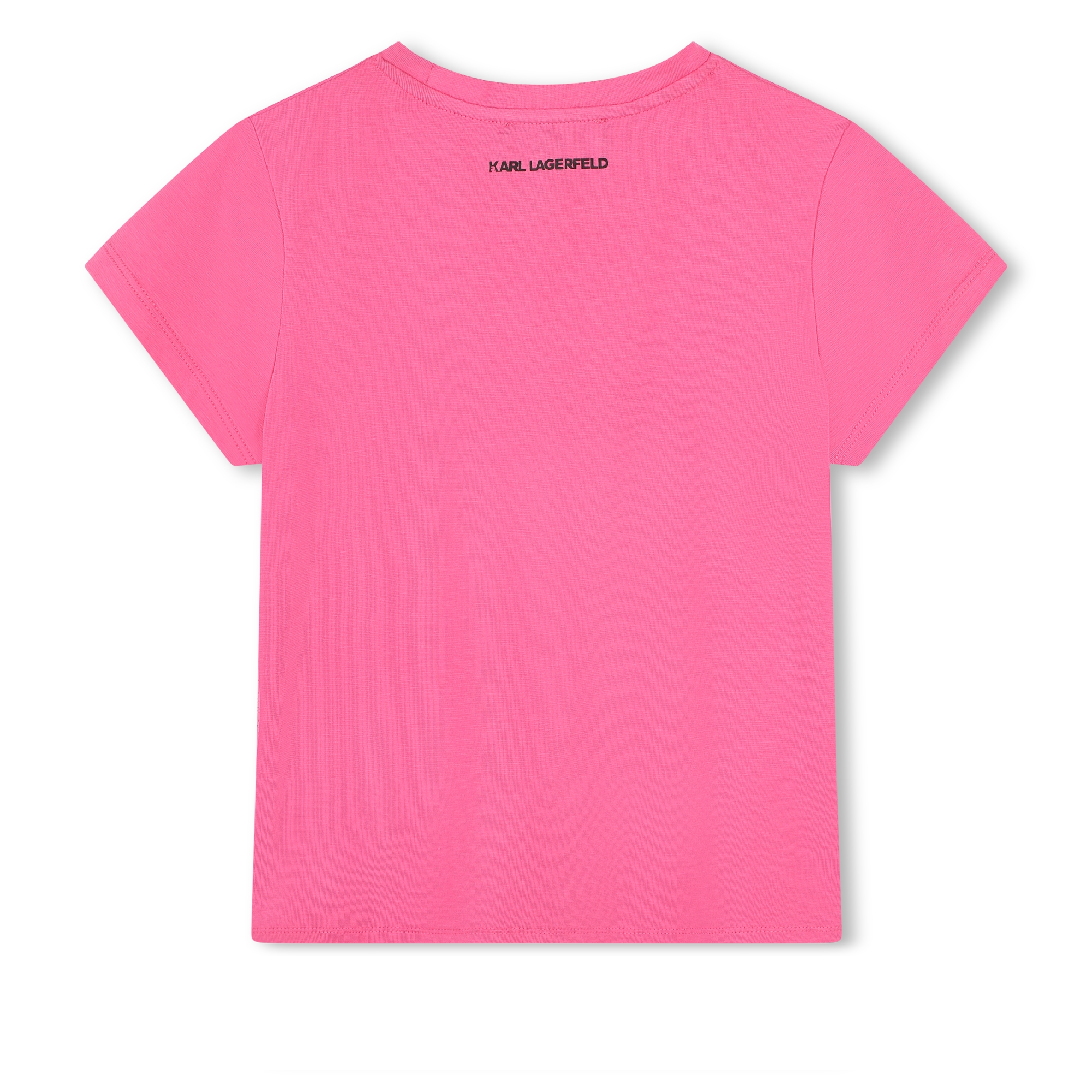 Short-sleeved T-shirt KARL LAGERFELD KIDS for GIRL