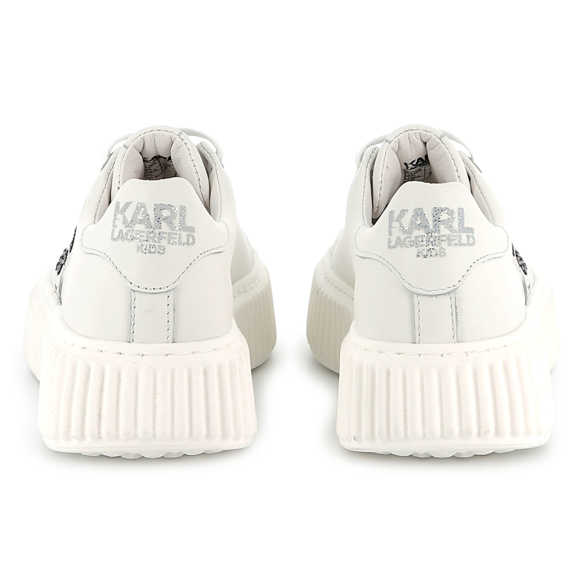 Baskets basses à lacets KARL LAGERFELD KIDS pour FILLE