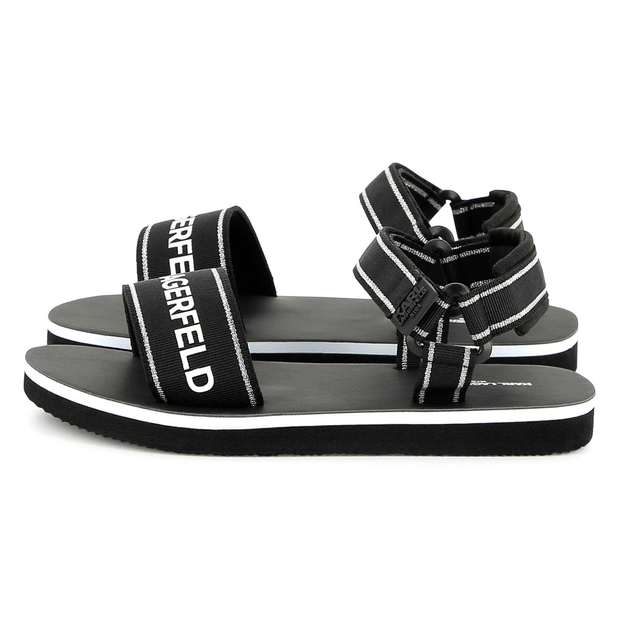 Light hook-and-loop sandals KARL LAGERFELD KIDS for GIRL