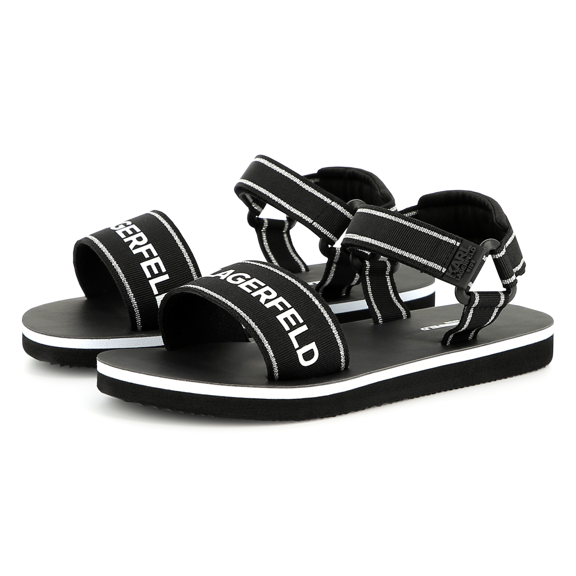 Sandalias ligeras con velcro KARL LARGERFELD KIDS para NIÑA