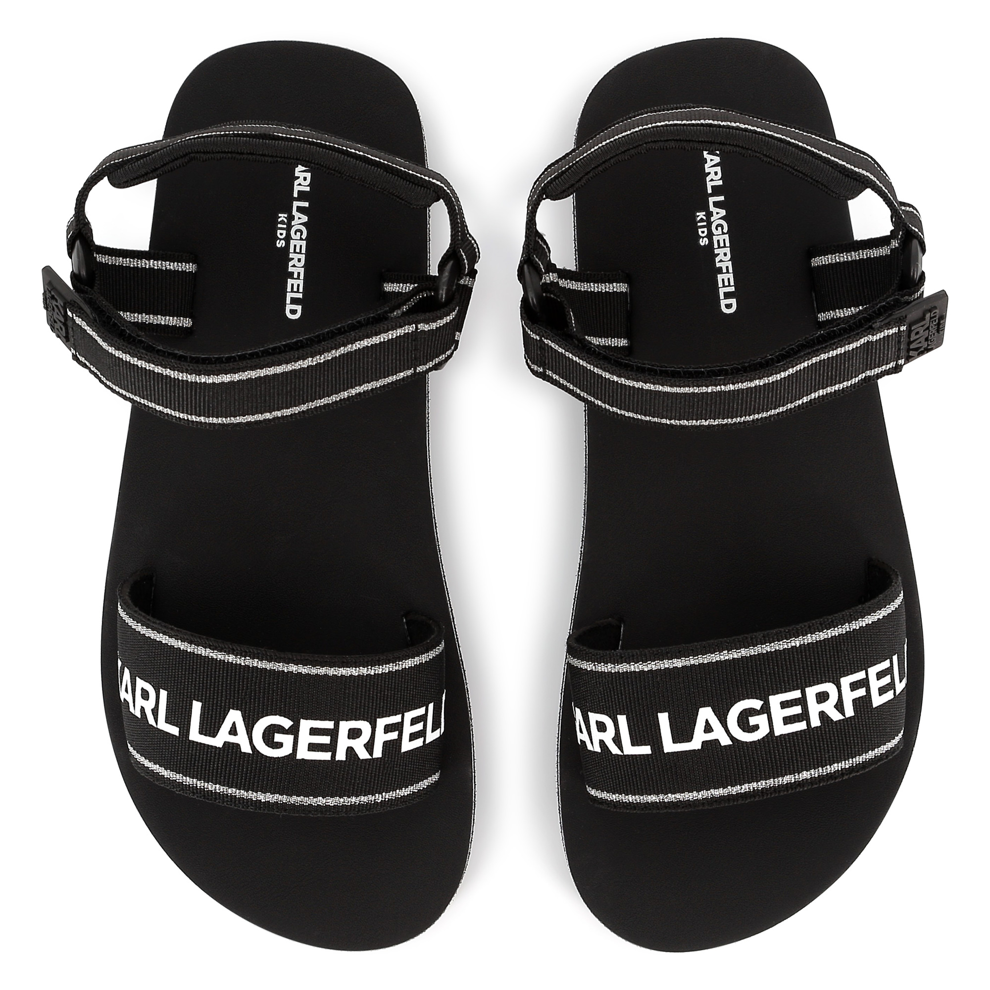 Sandalias ligeras con velcro KARL LARGERFELD KIDS para NIÑA