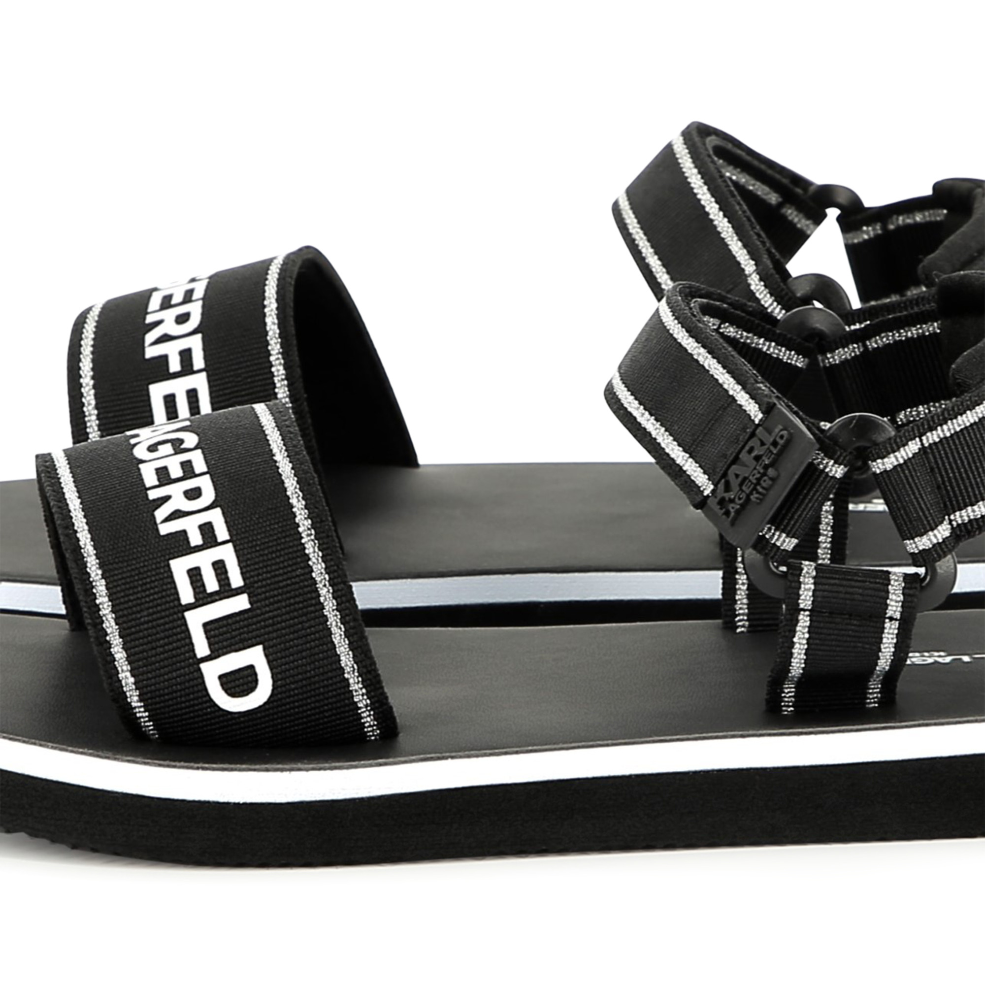 Light hook-and-loop sandals KARL LAGERFELD KIDS for GIRL