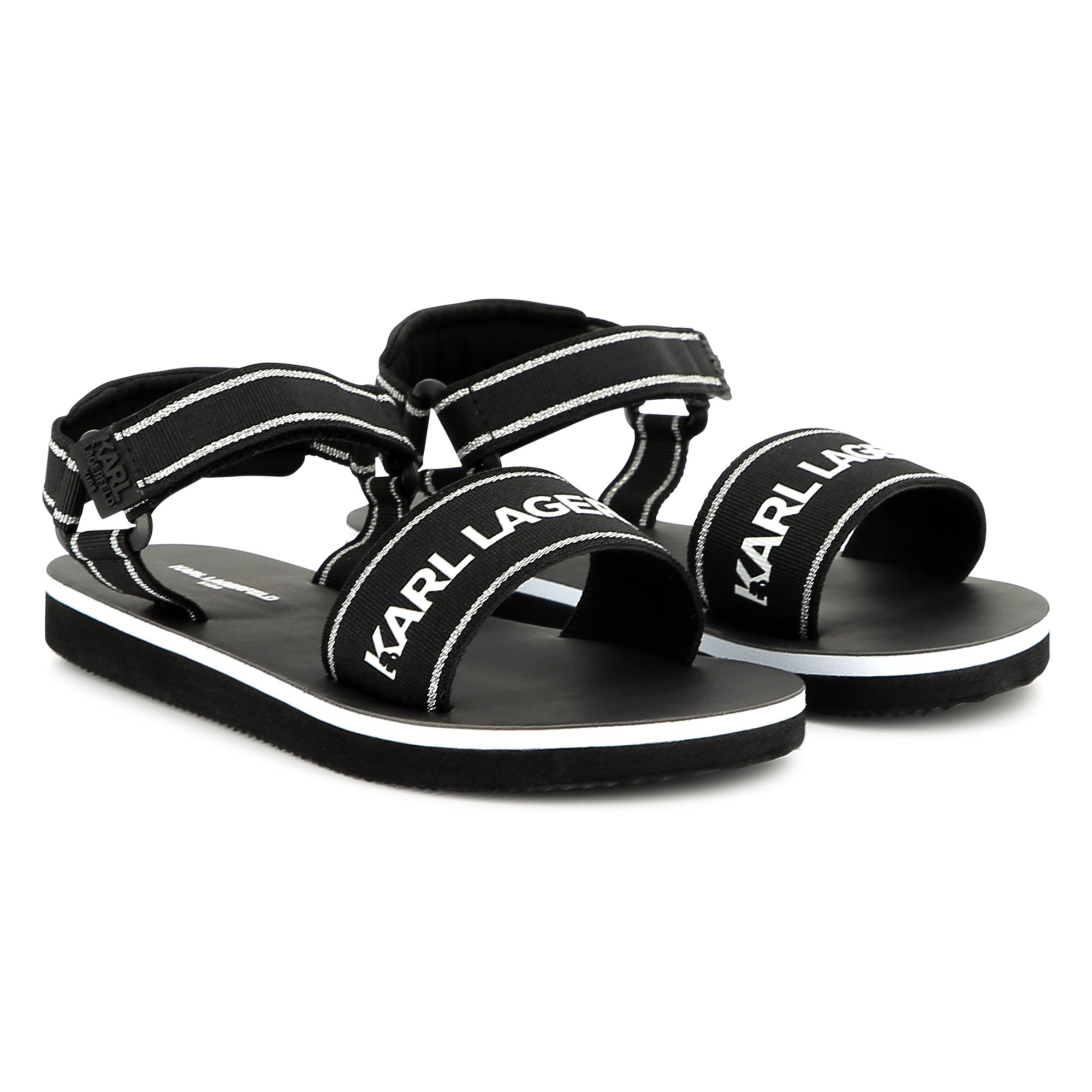 Light hook-and-loop sandals KARL LAGERFELD KIDS for GIRL