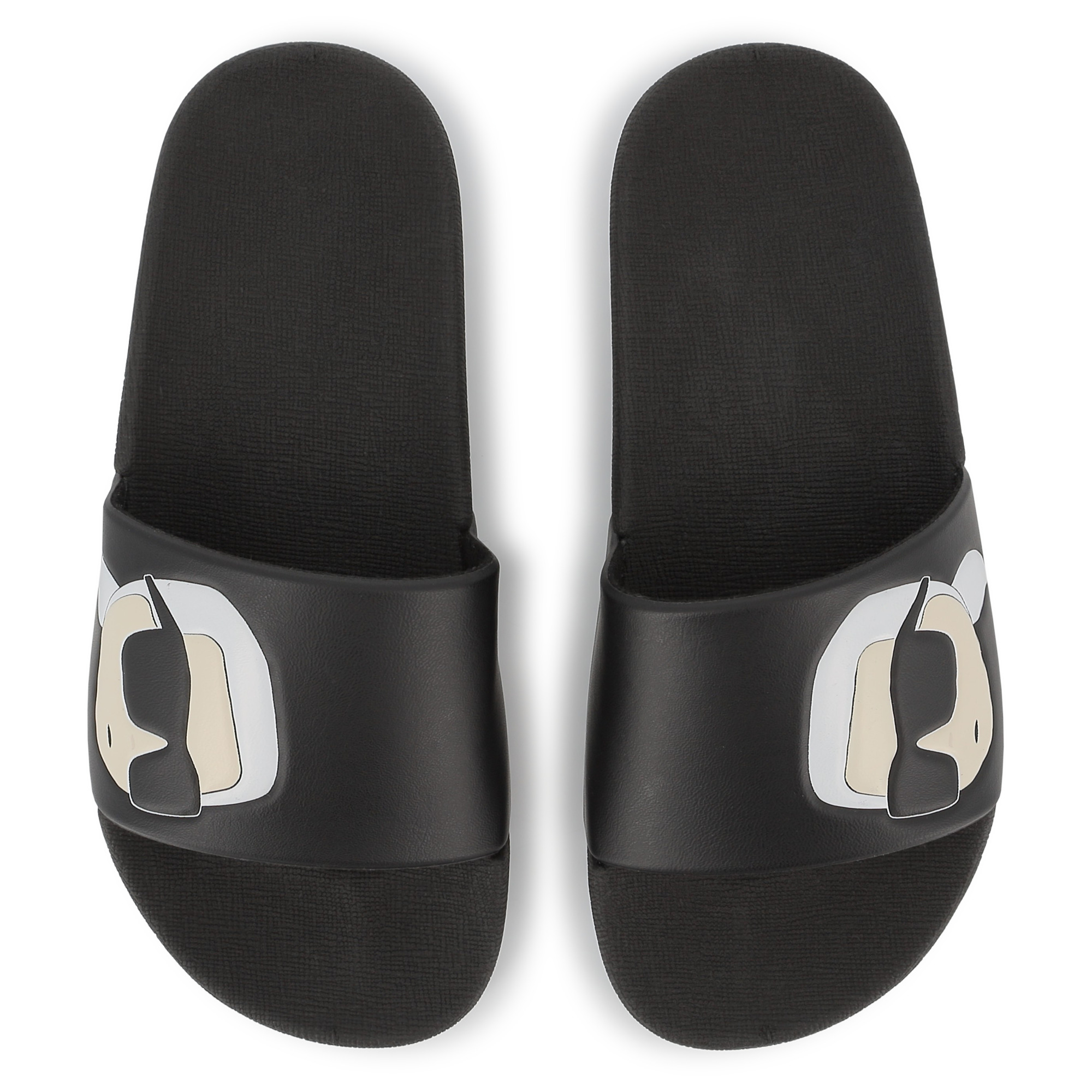 Slippers met illustratie KARL LAGERFELD KIDS Voor