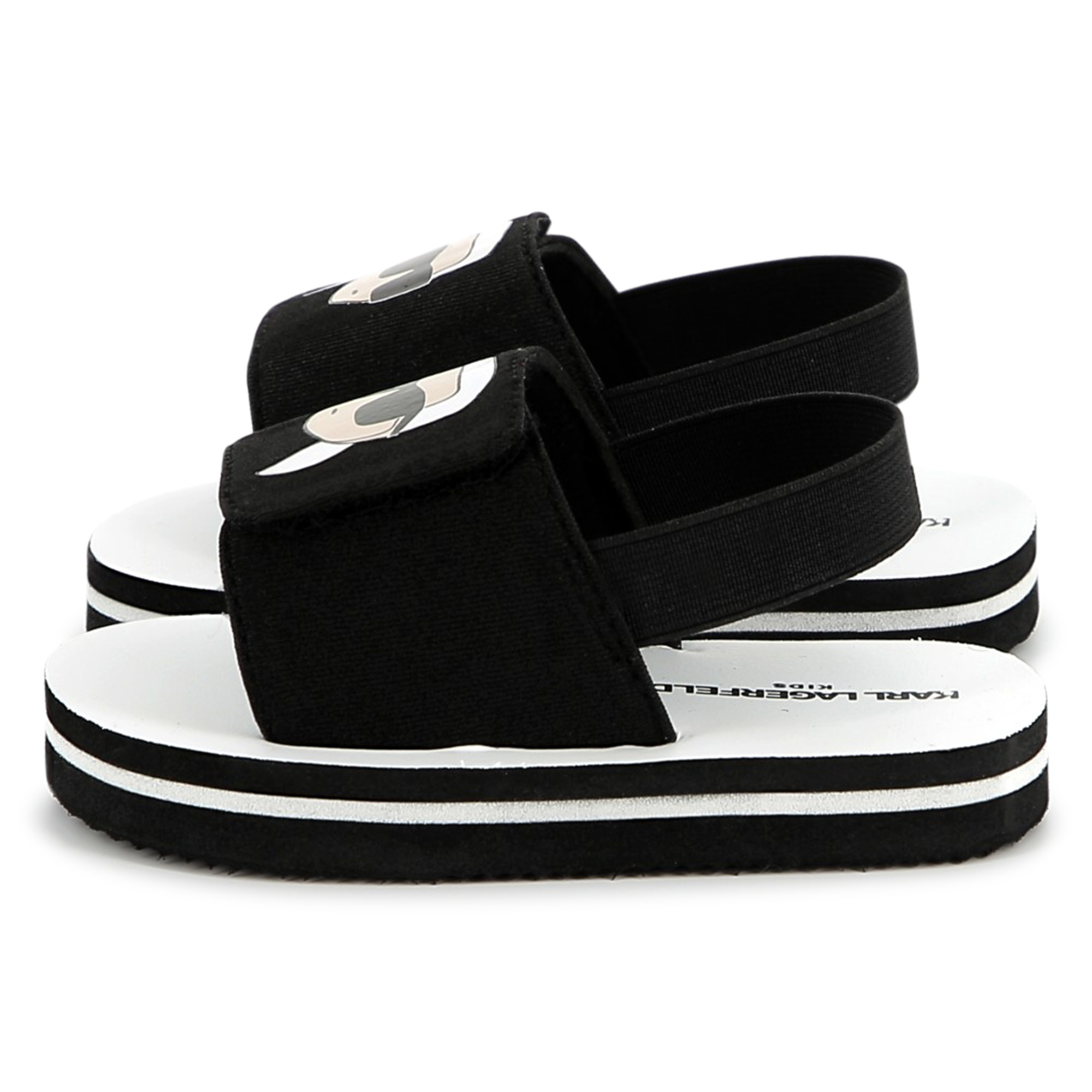 Light hook-and-loop sandals KARL LAGERFELD KIDS for UNISEX