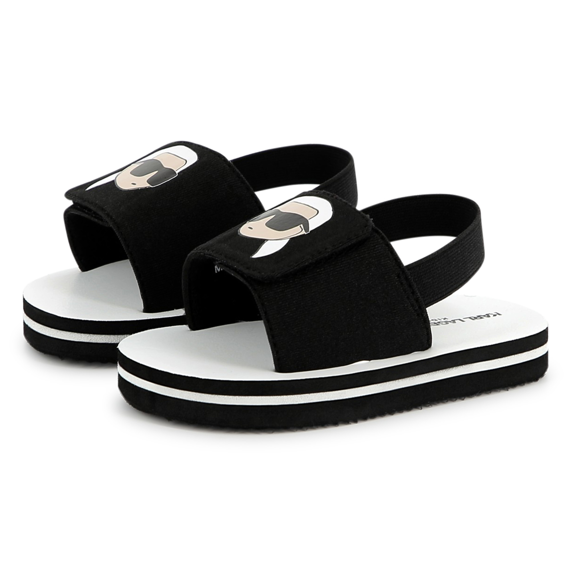 Light hook-and-loop sandals KARL LAGERFELD KIDS for UNISEX