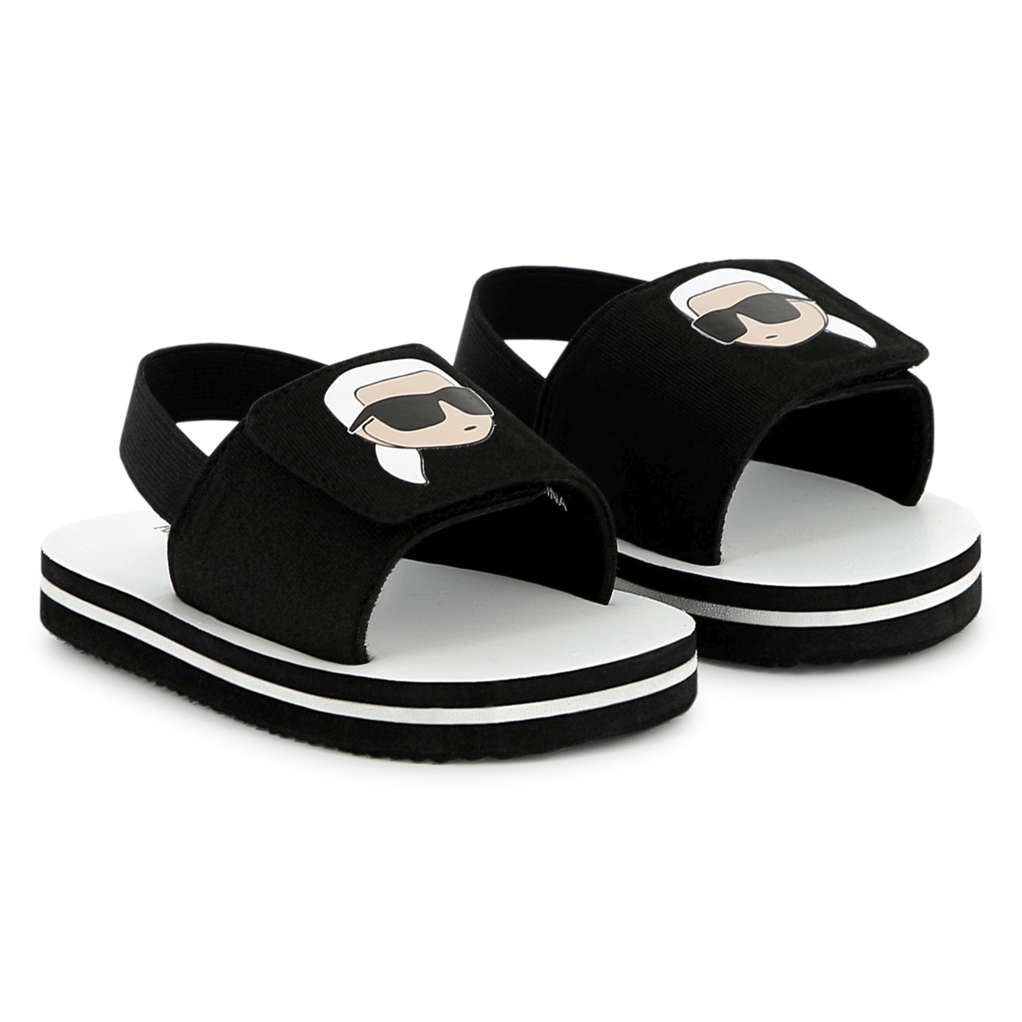 Light hook-and-loop sandals KARL LAGERFELD KIDS for UNISEX