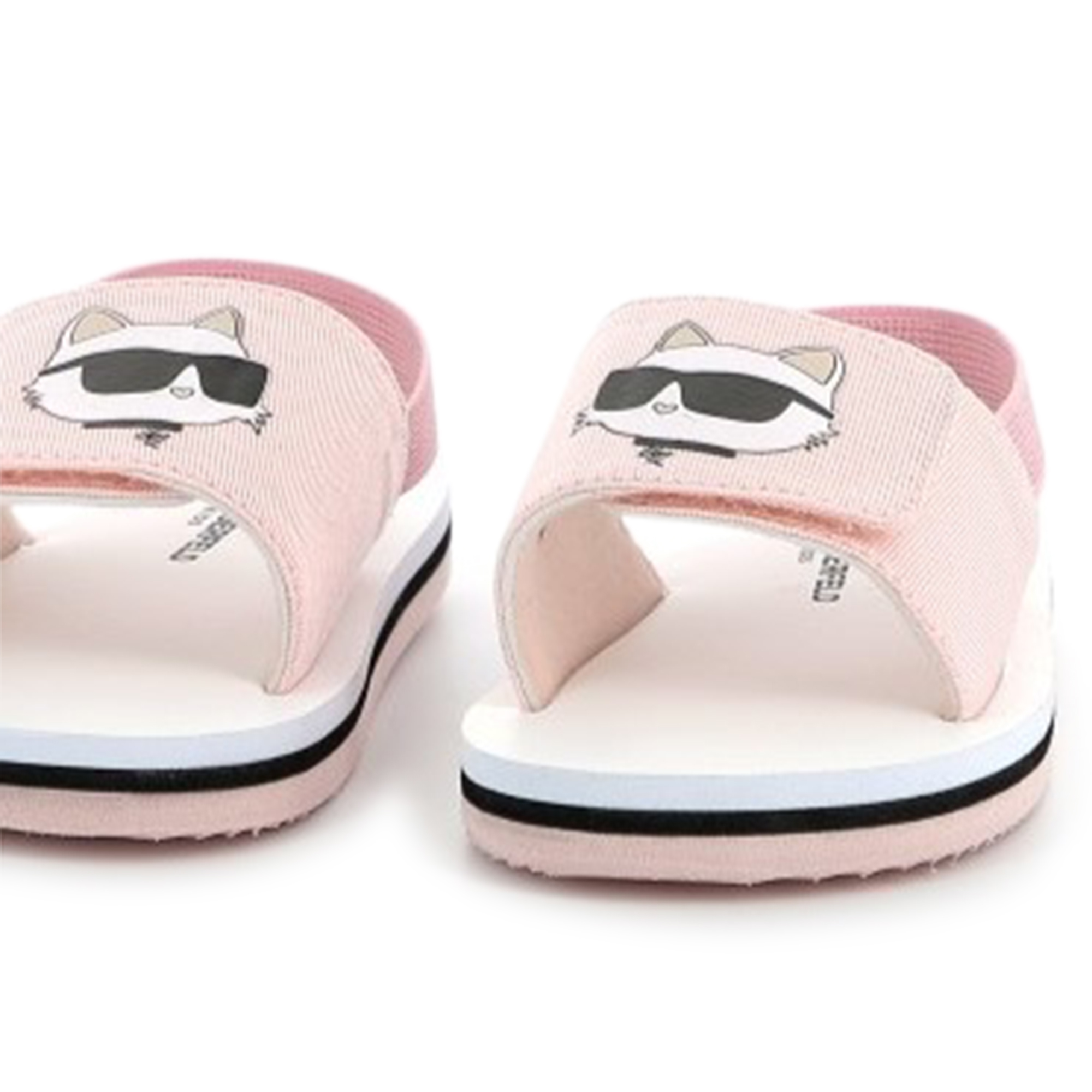 Sandales légères à scratch KARL LAGERFELD KIDS pour UNISEXE