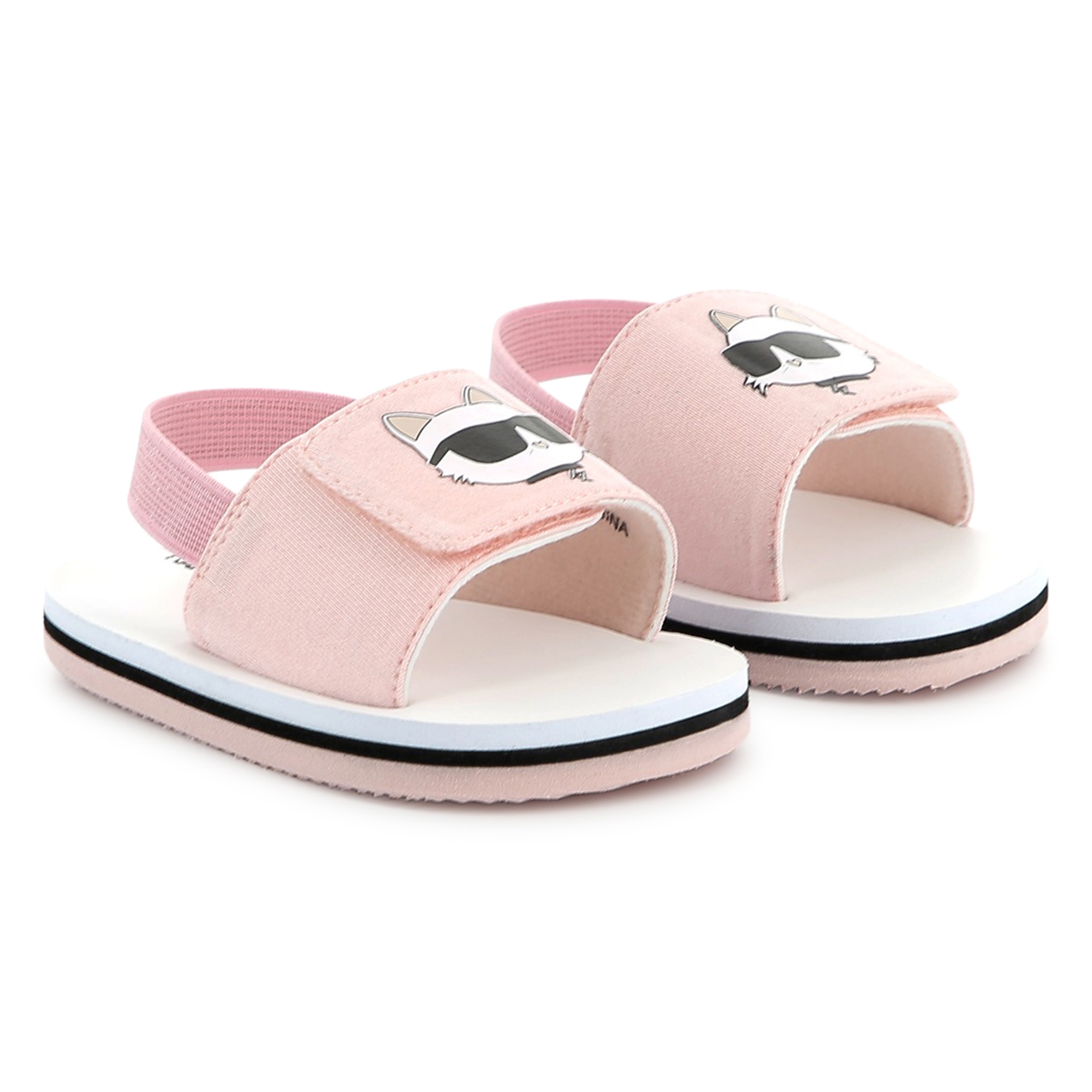 Light hook-and-loop sandals KARL LAGERFELD KIDS for UNISEX