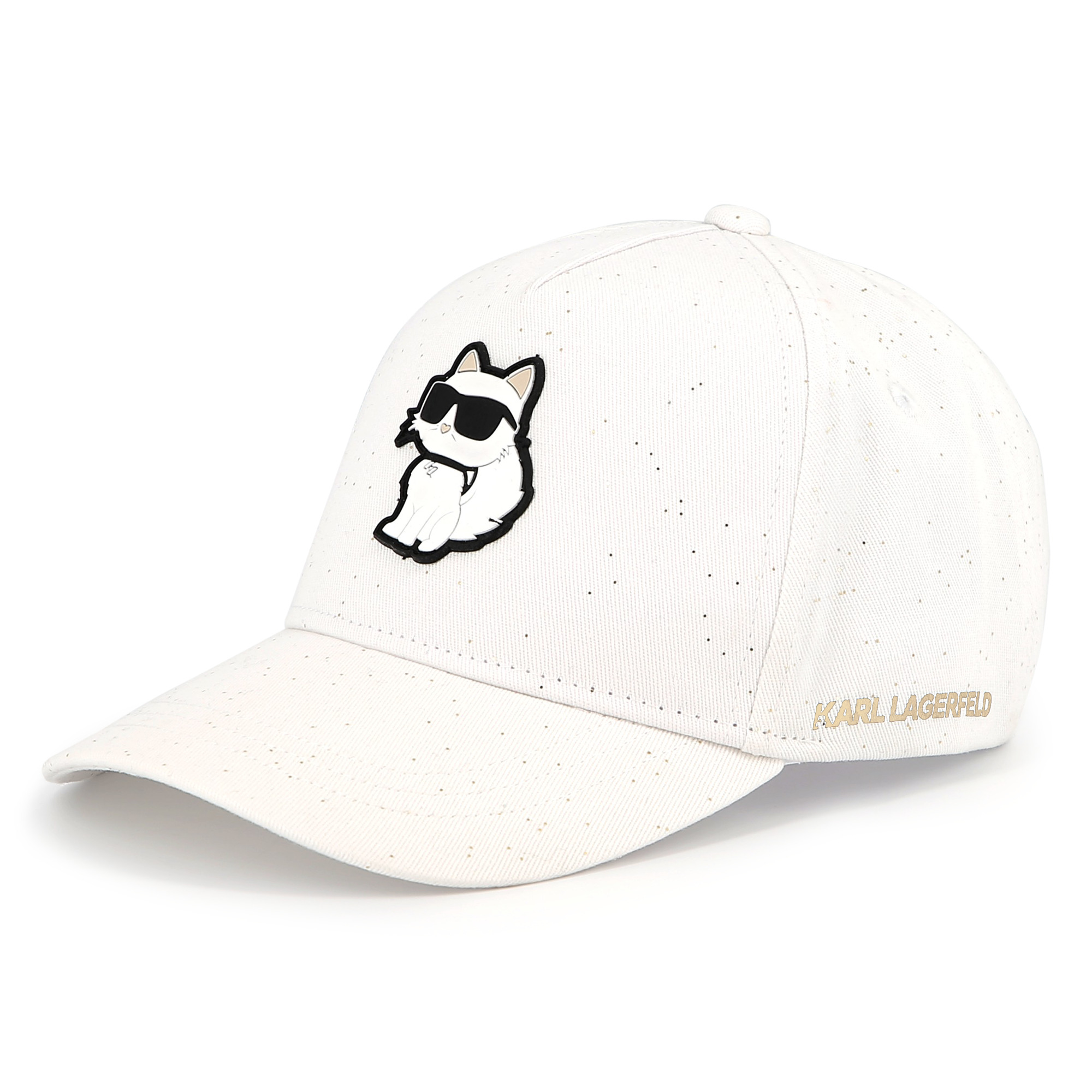 Gorra ajustable de algodón KARL LARGERFELD KIDS para NIÑA