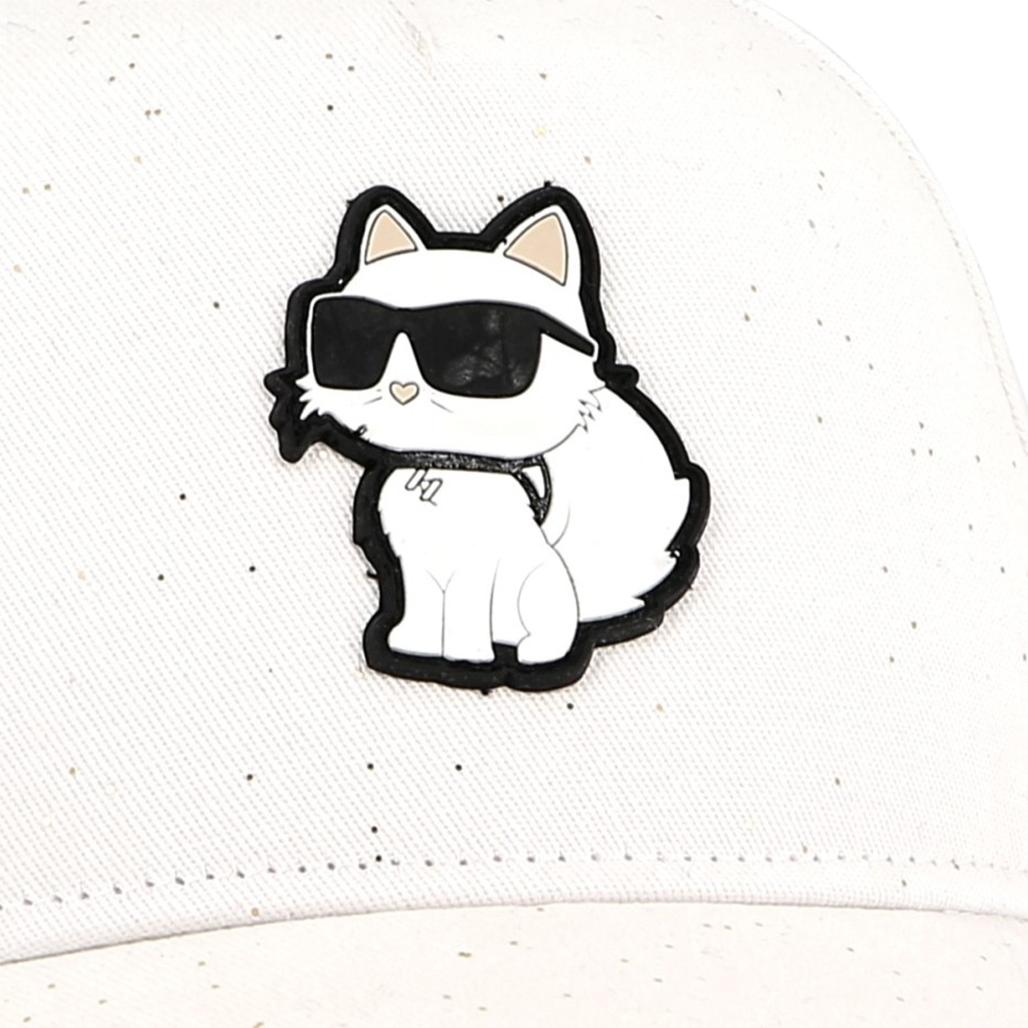 Adjustable cotton baseball cap KARL LAGERFELD KIDS for GIRL