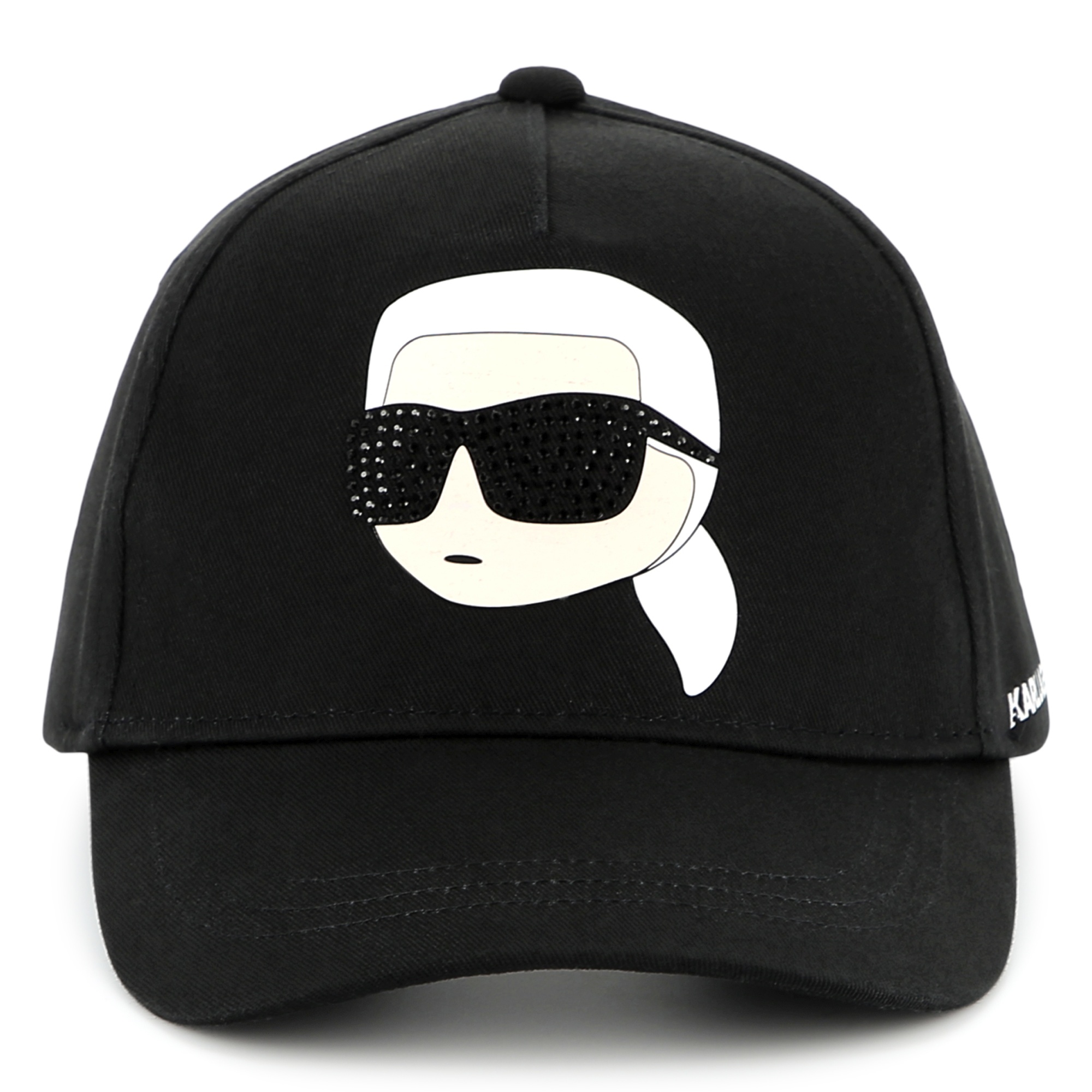 Adjustable cotton baseball cap KARL LAGERFELD KIDS for GIRL