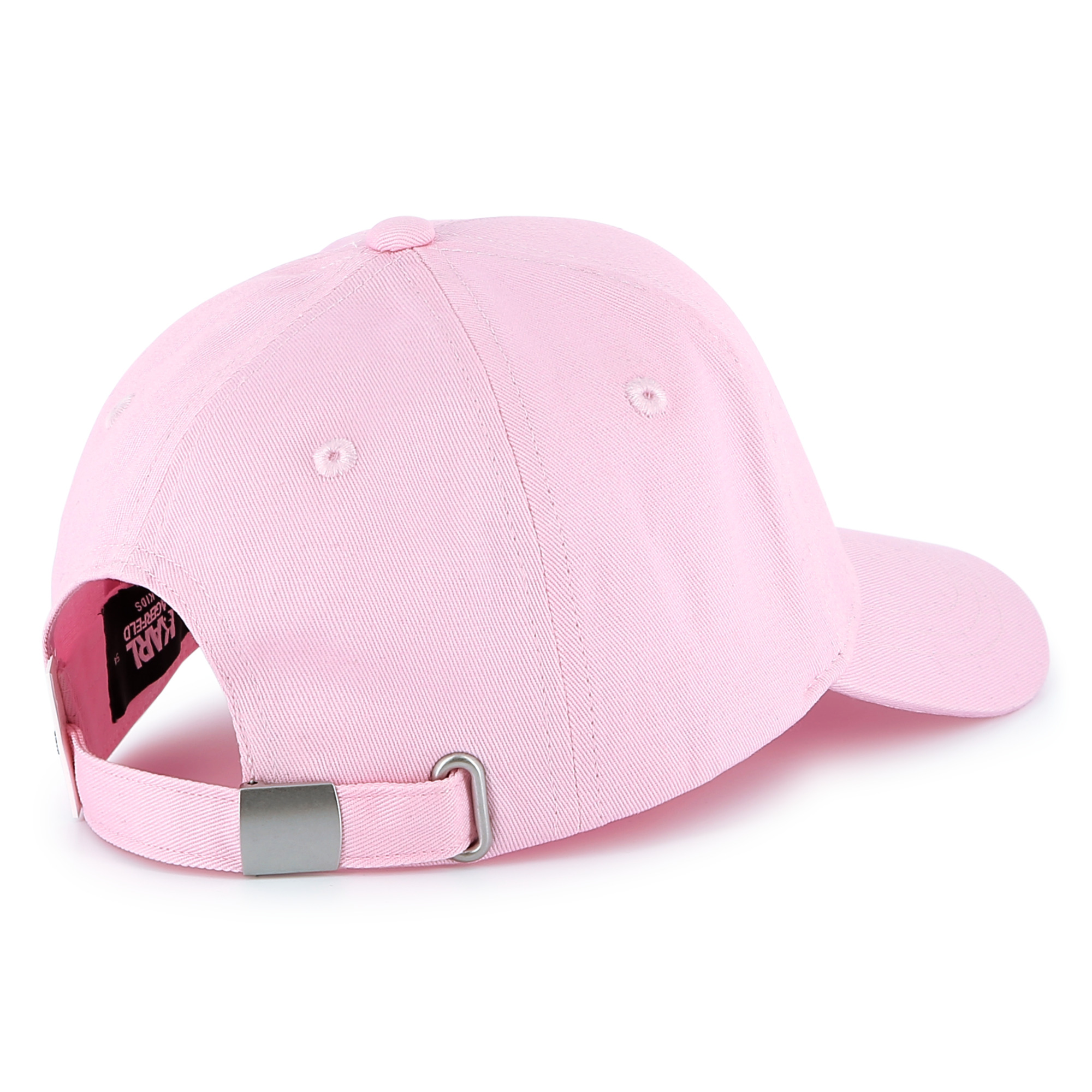 Adjustable cotton baseball cap KARL LAGERFELD KIDS for GIRL