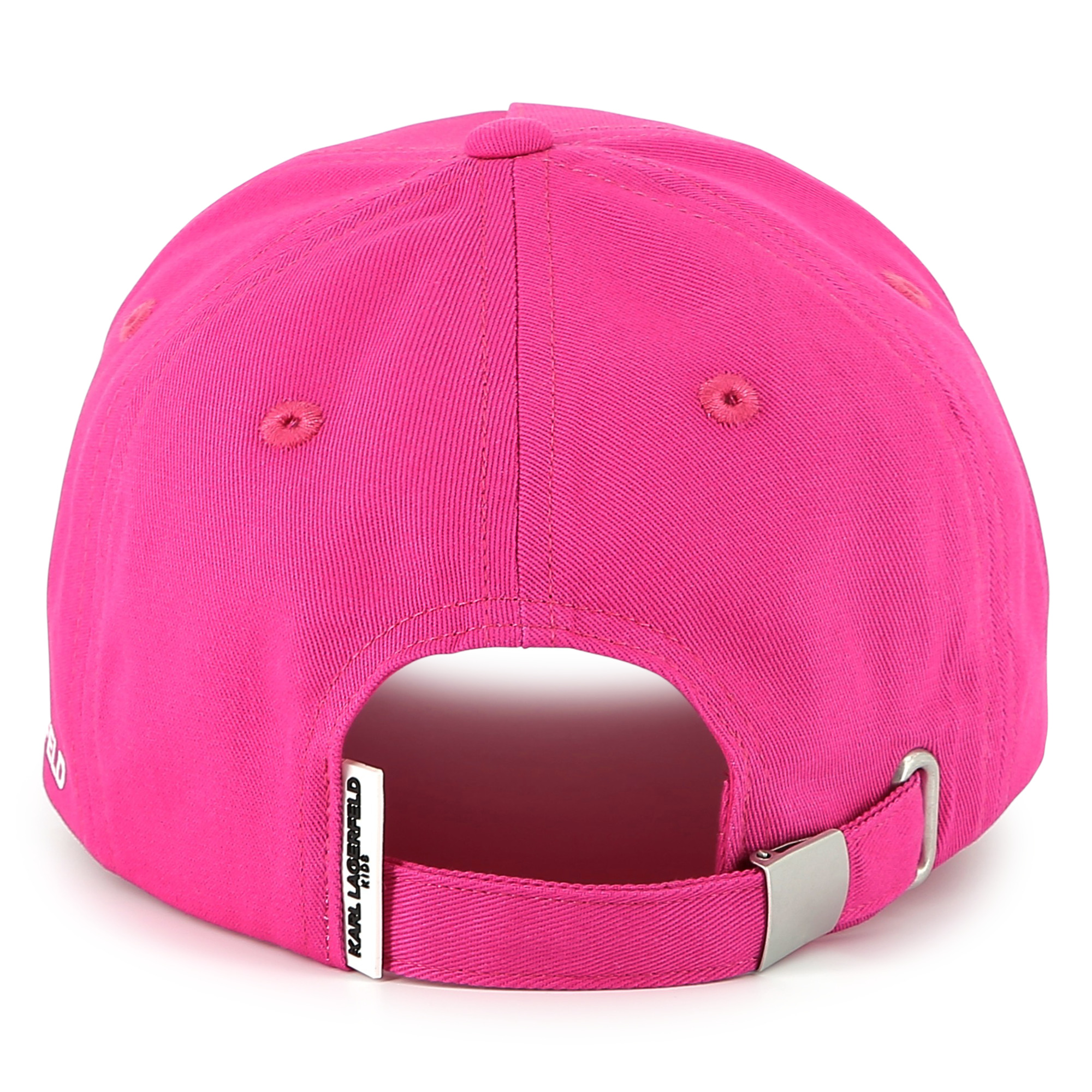 Gorra ajustable de algodón KARL LARGERFELD KIDS para NIÑA