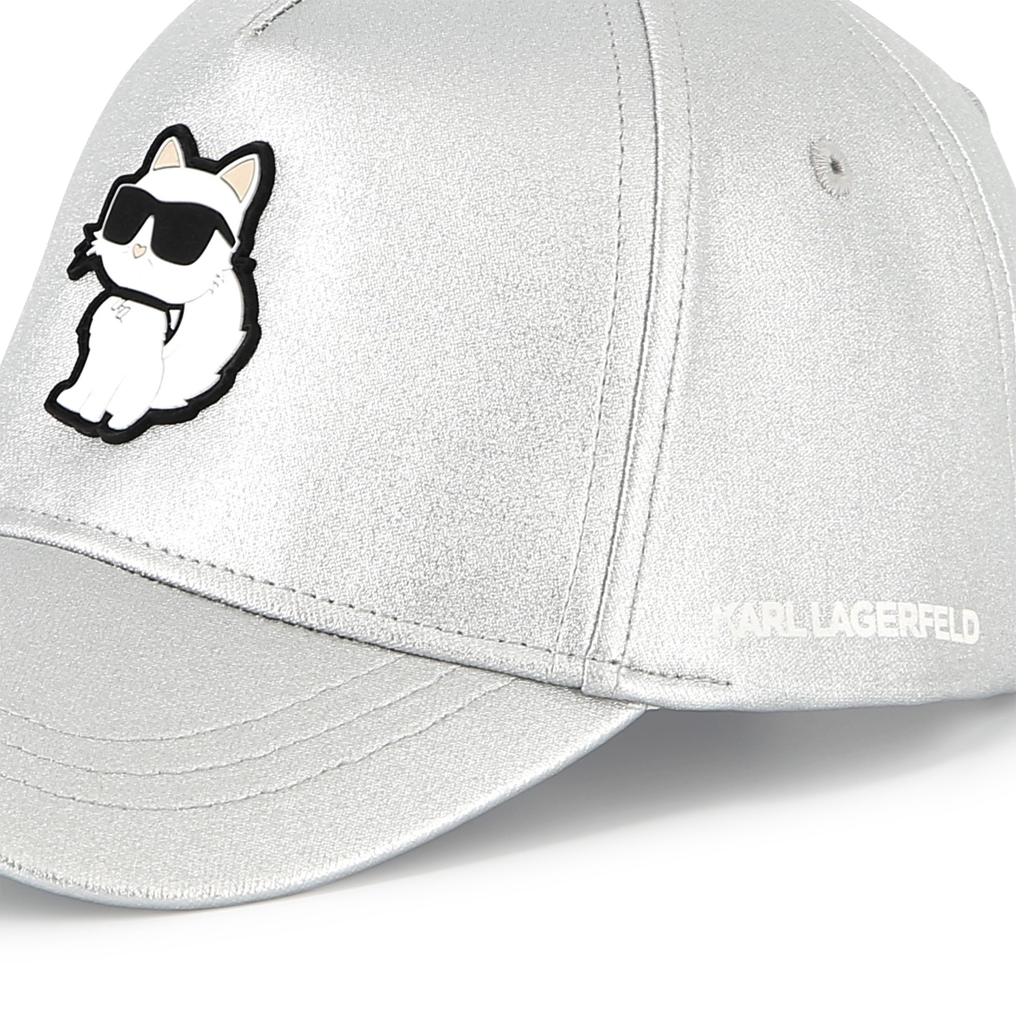 Gorra ajustable con insignia KARL LARGERFELD KIDS para NIÑA