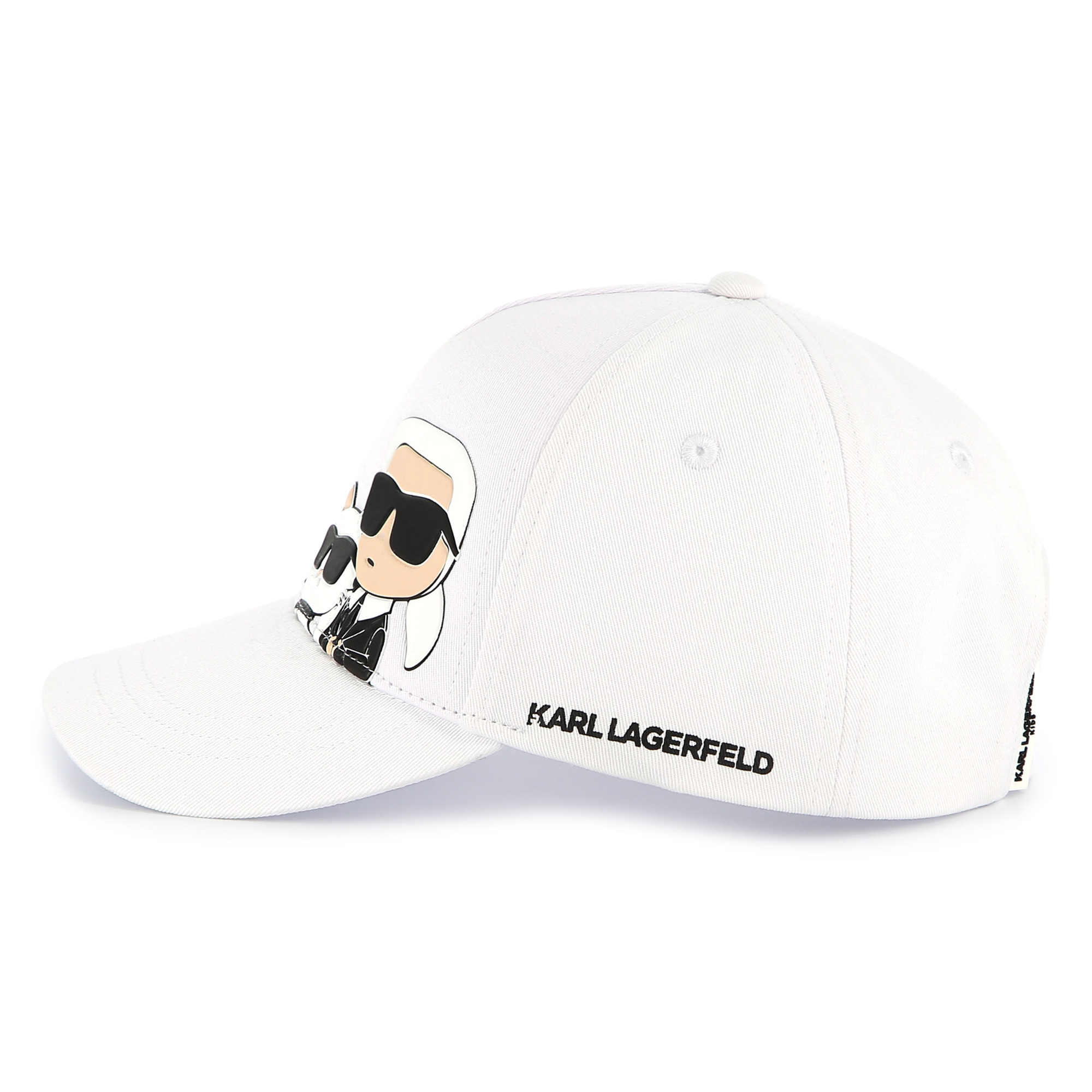 Casquette imprimée réglable KARL LAGERFELD KIDS pour FILLE