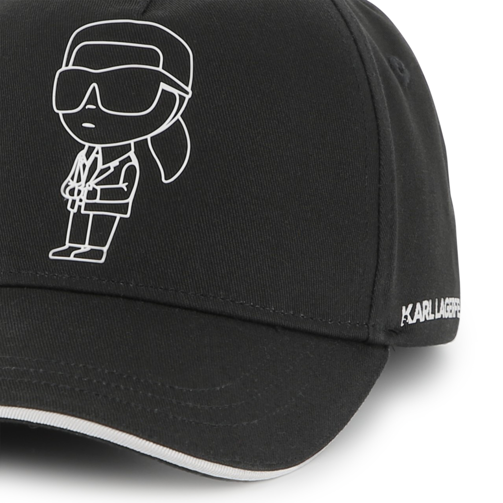 Adjustable cotton cap KARL LAGERFELD KIDS for BOY