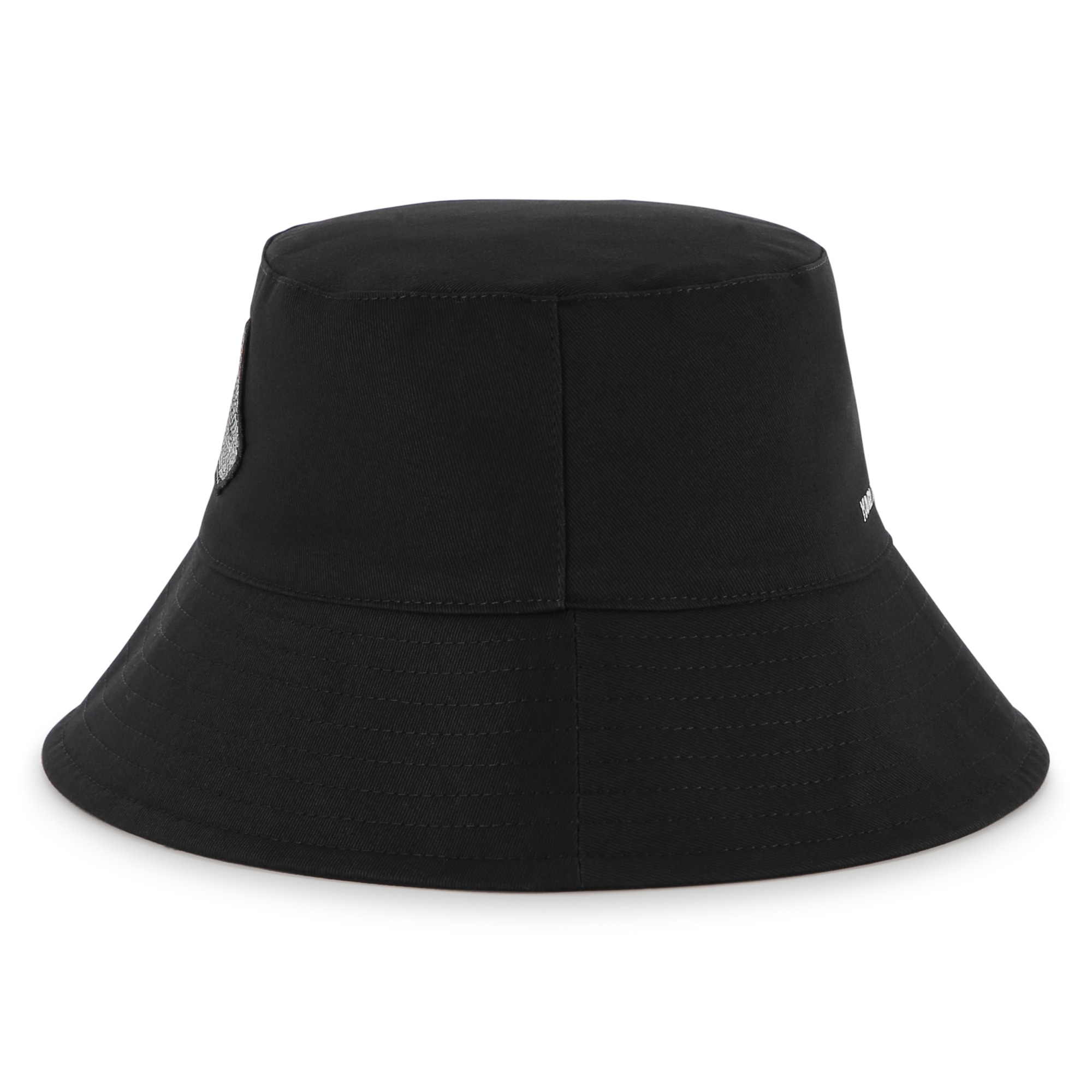 Wide-brimmed cotton bucket hat KARL LAGERFELD KIDS for GIRL