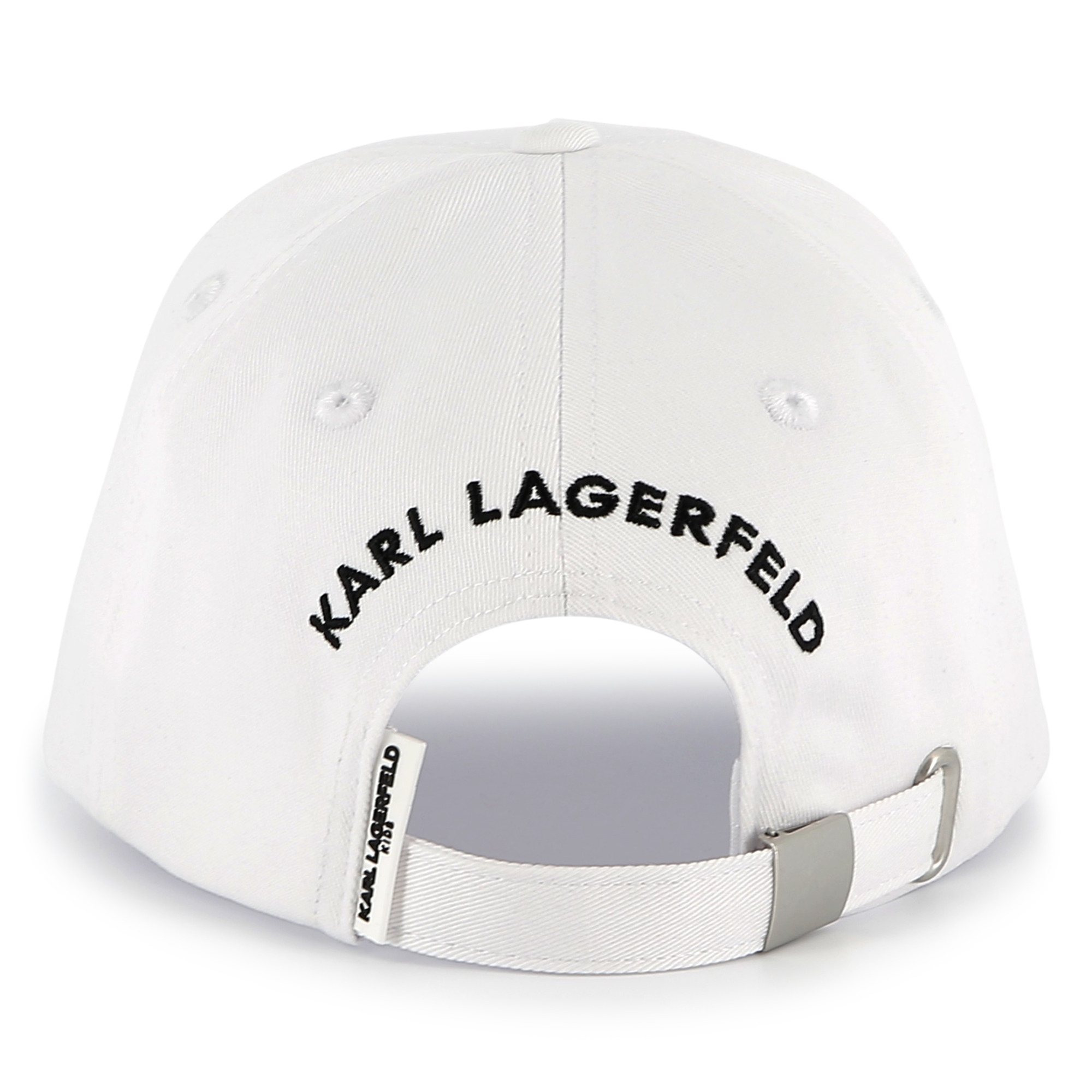 Gorra ajustable de algodón KARL LARGERFELD KIDS para NIÑO